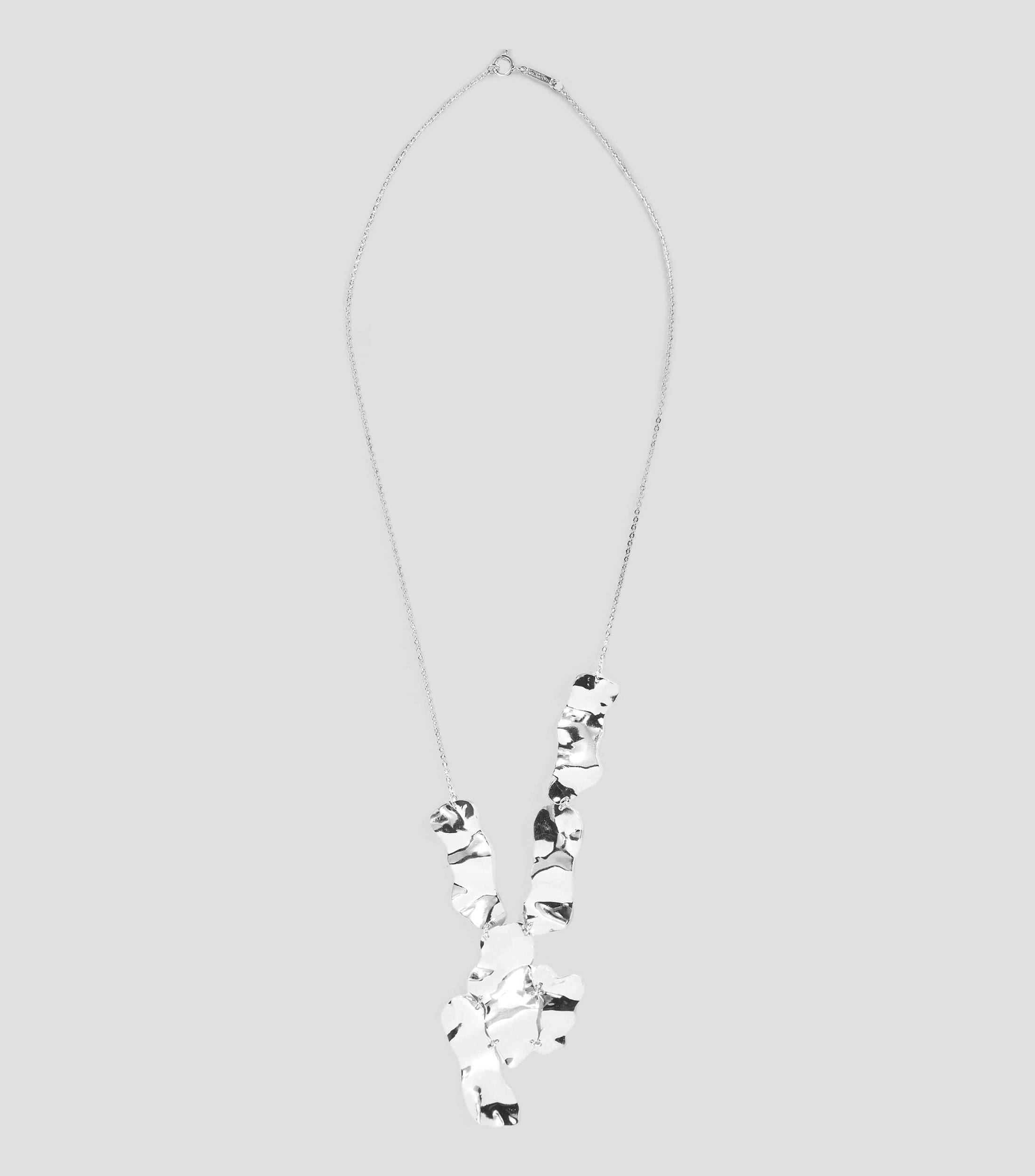 Collar en plata Tronco Corteza Mujer