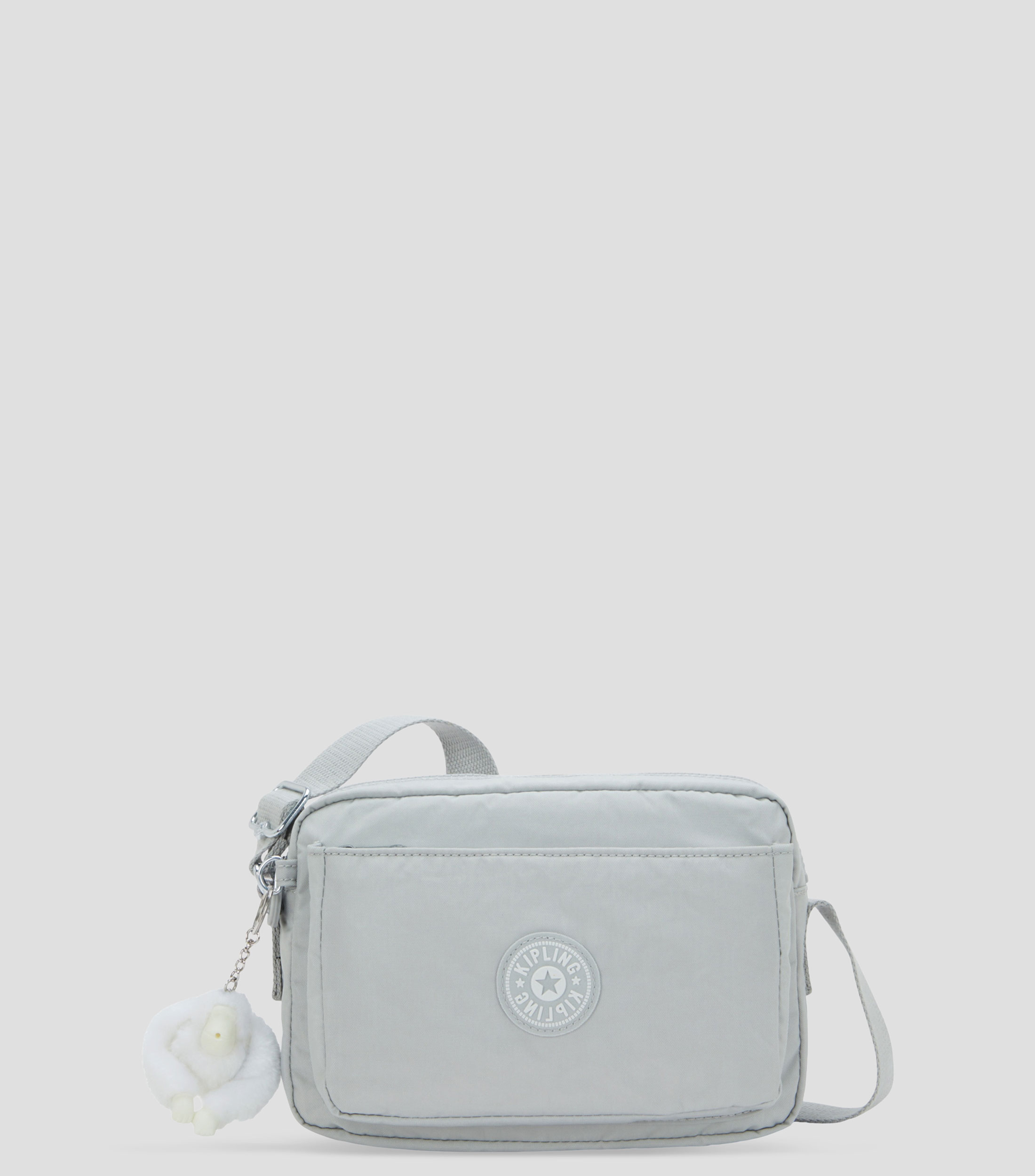 Bolsa crossbody gris Abanu lisa Niña