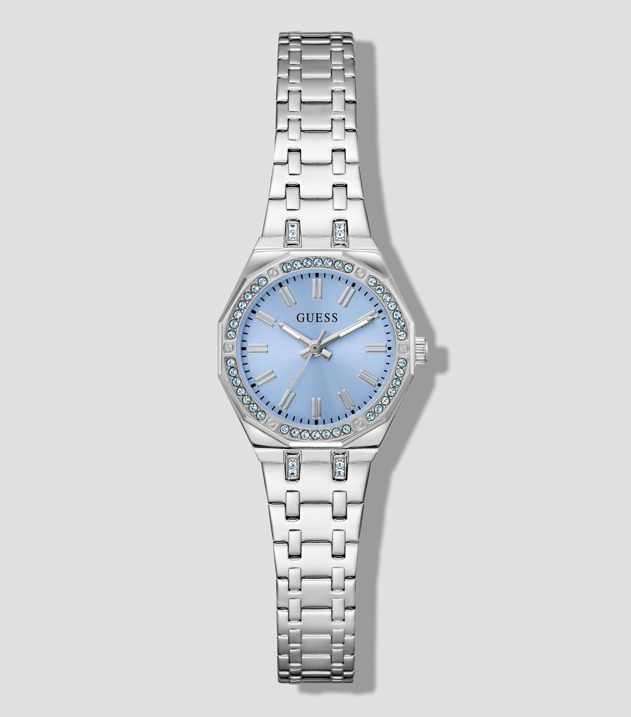 Reloj para Mujer Pixie de vestir Azul, Plateado