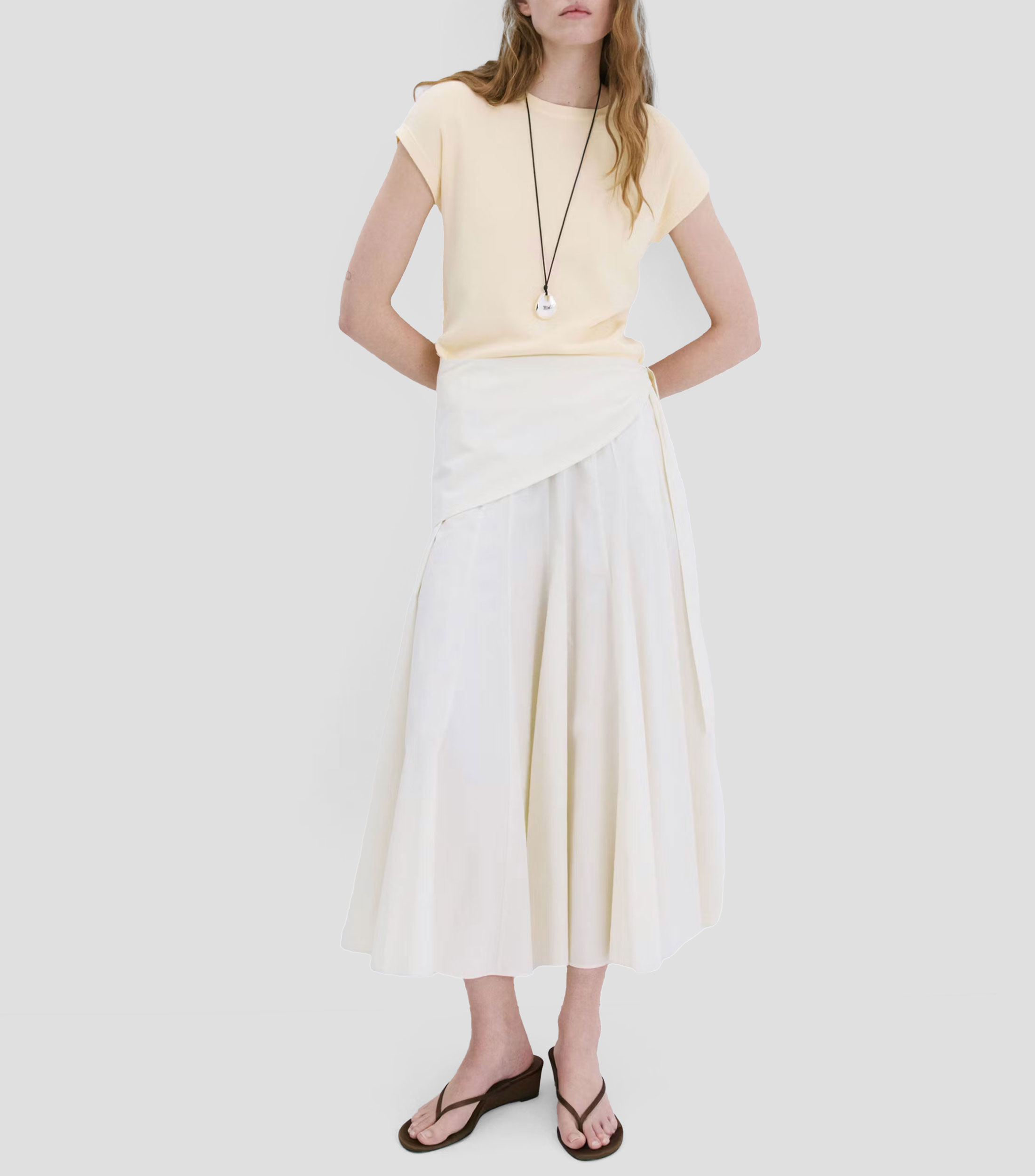 Suéter cuello redondo Mujer