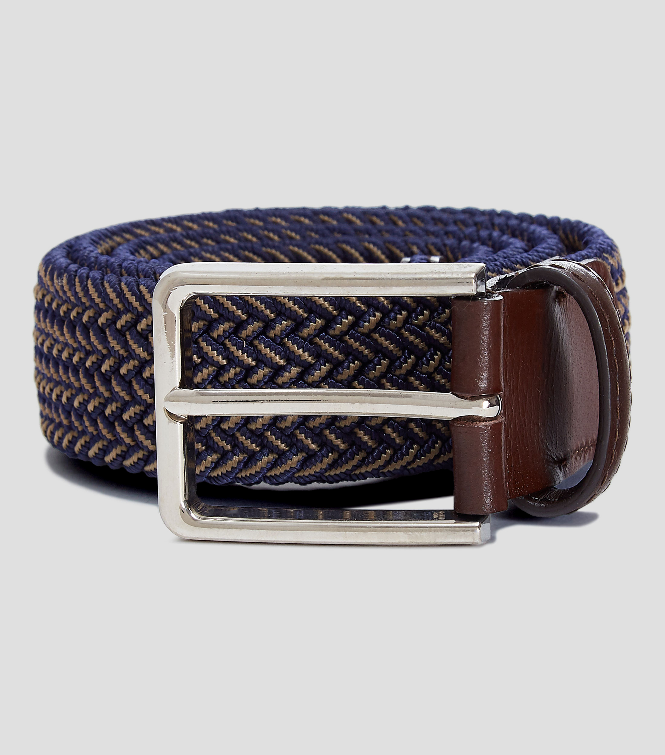 Hickok Cinturón en textil bicolor Hombre El Palacio de Hierro