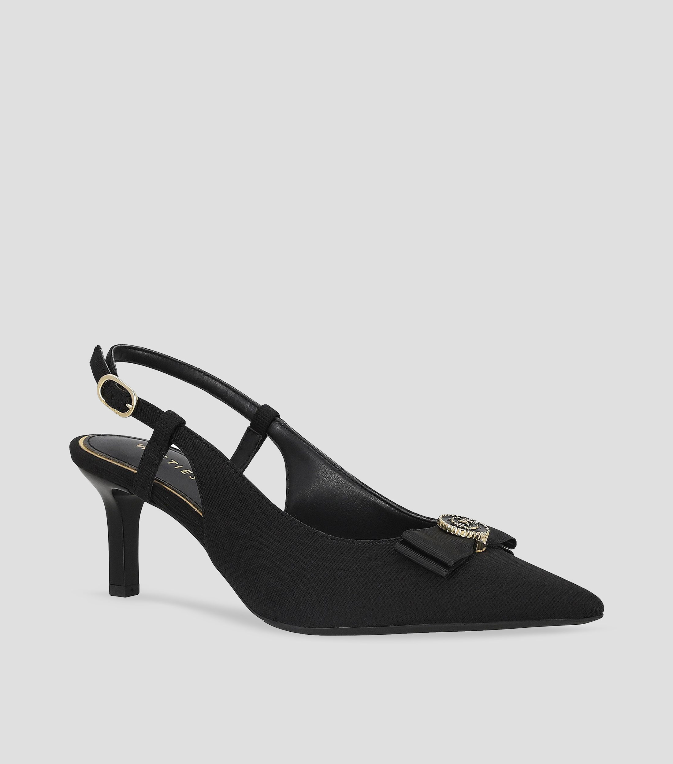 Zapatillas casuales tacón mediano delgado Mujer