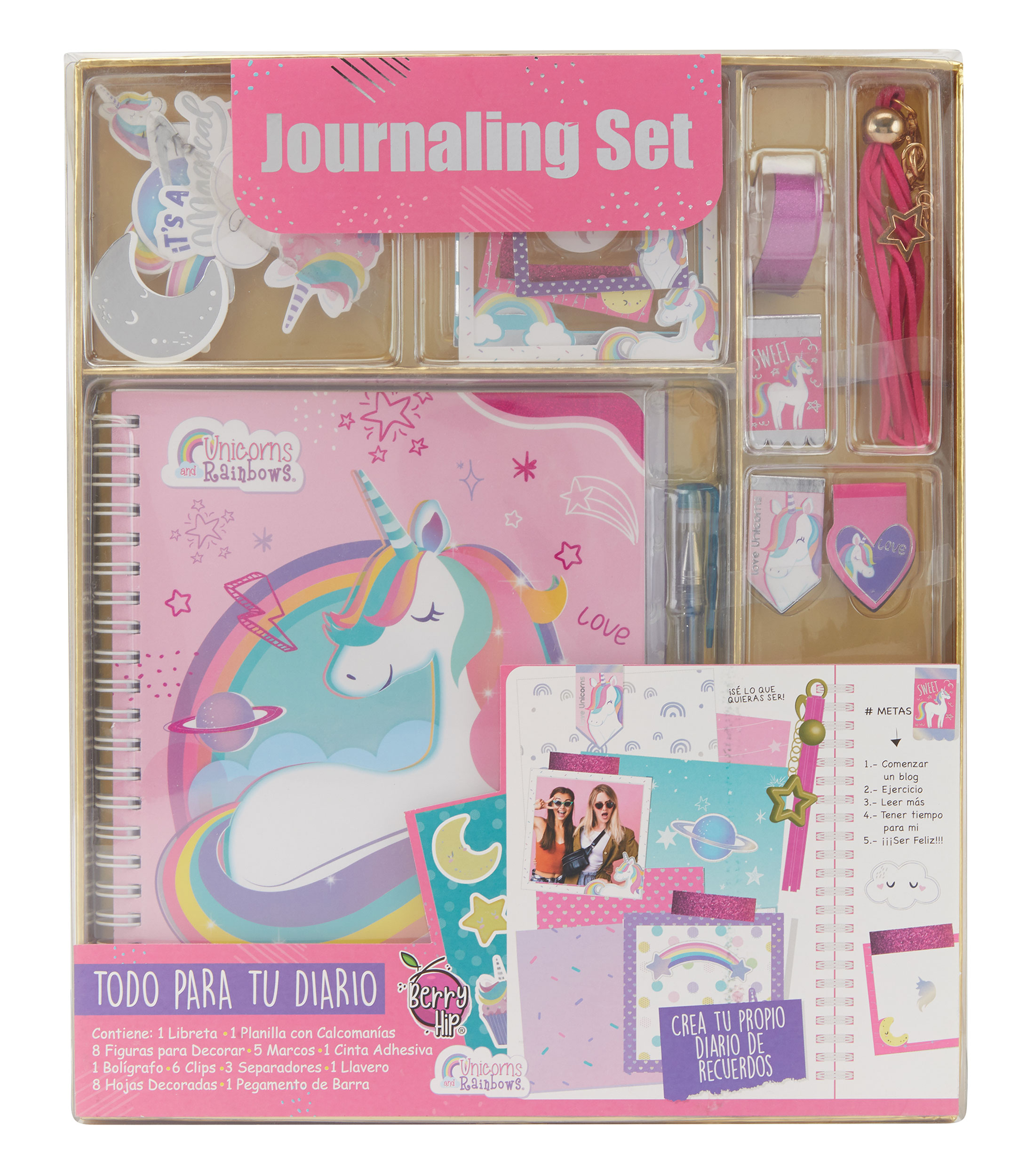 Journaling Set Unicorns & Rainbows