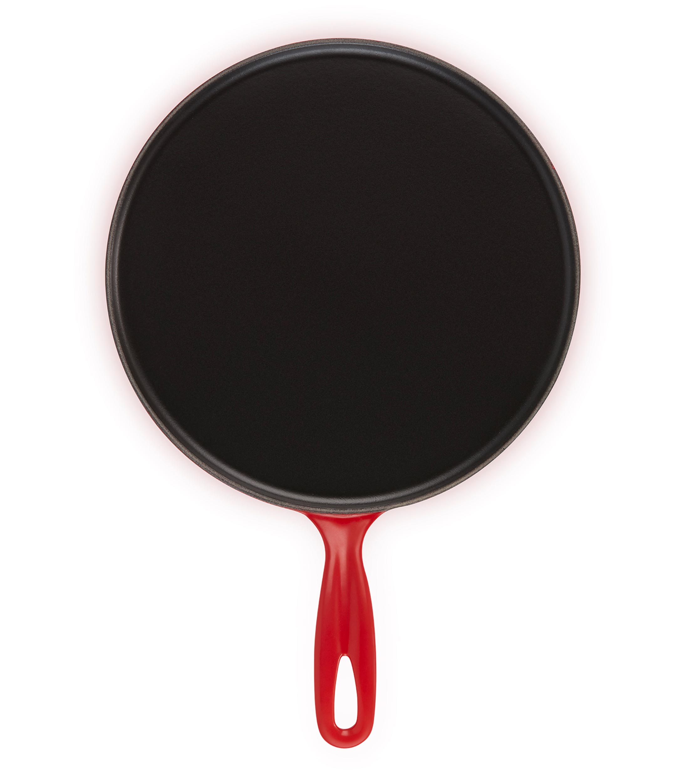 Crepera en hierro colado esmaltado 27 cm Rojo cerise