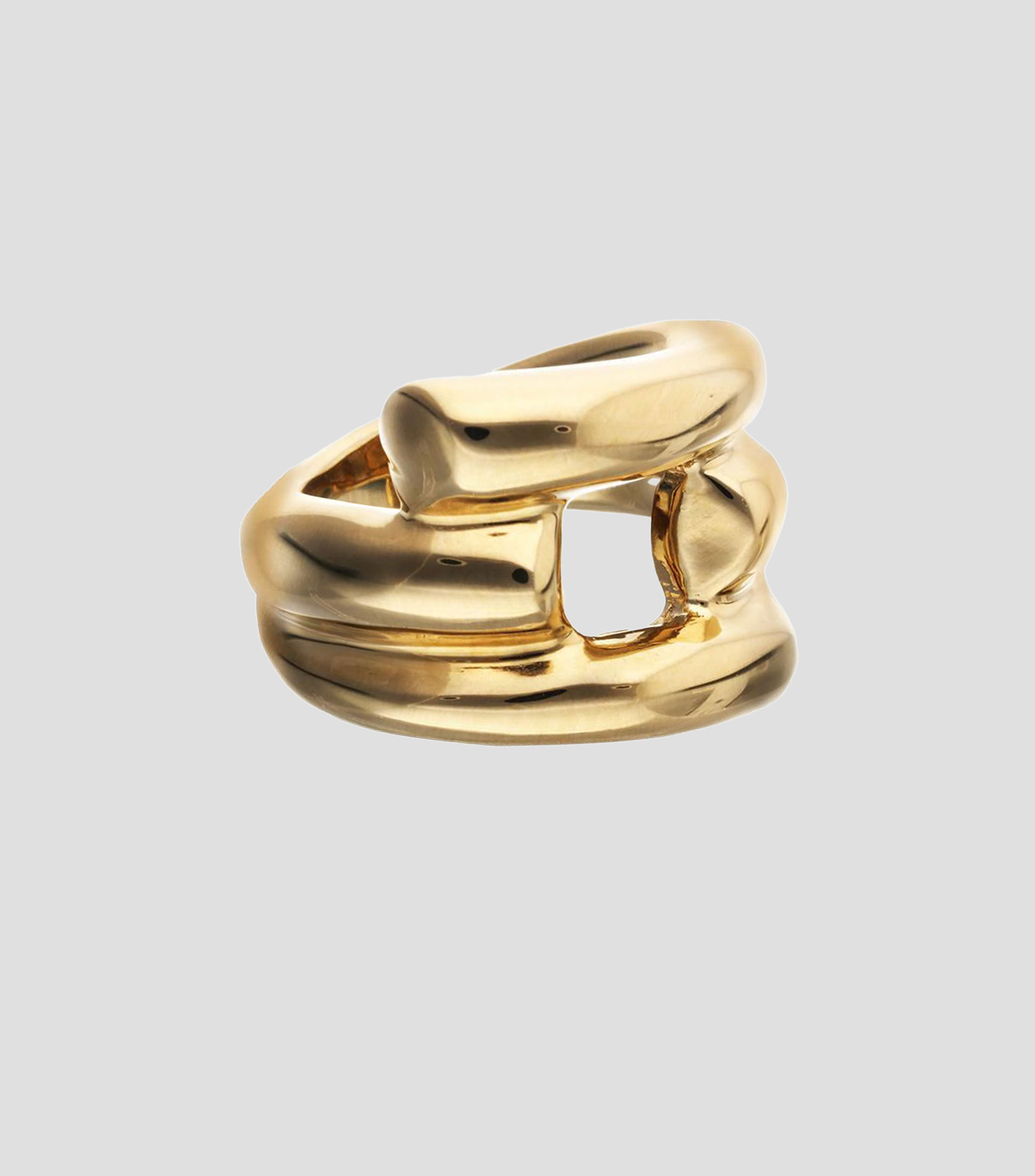 Anillo doble tubo Mujer