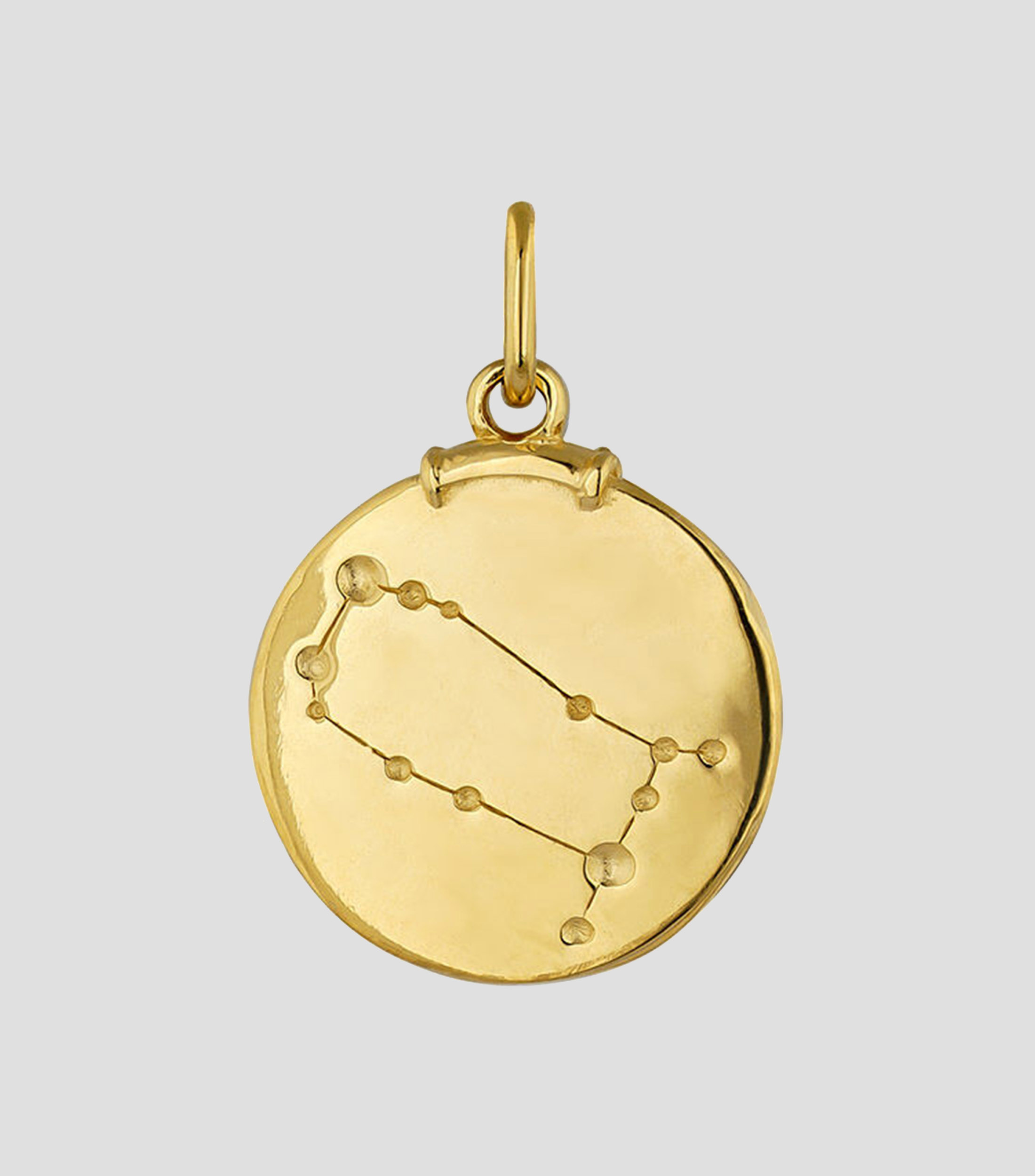Charm en Plata Géminis Mujer