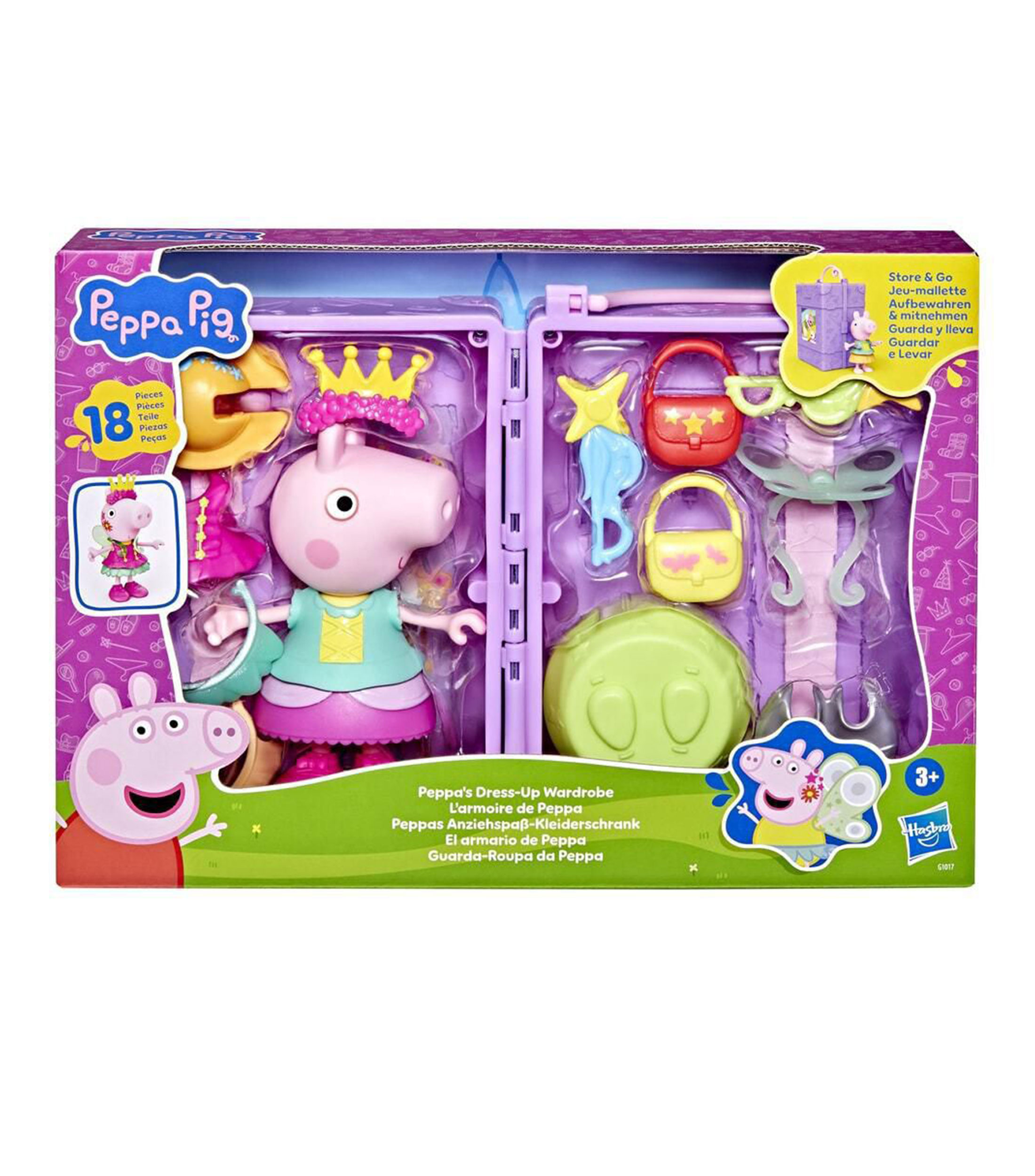 Set de juego El armario de Peppa