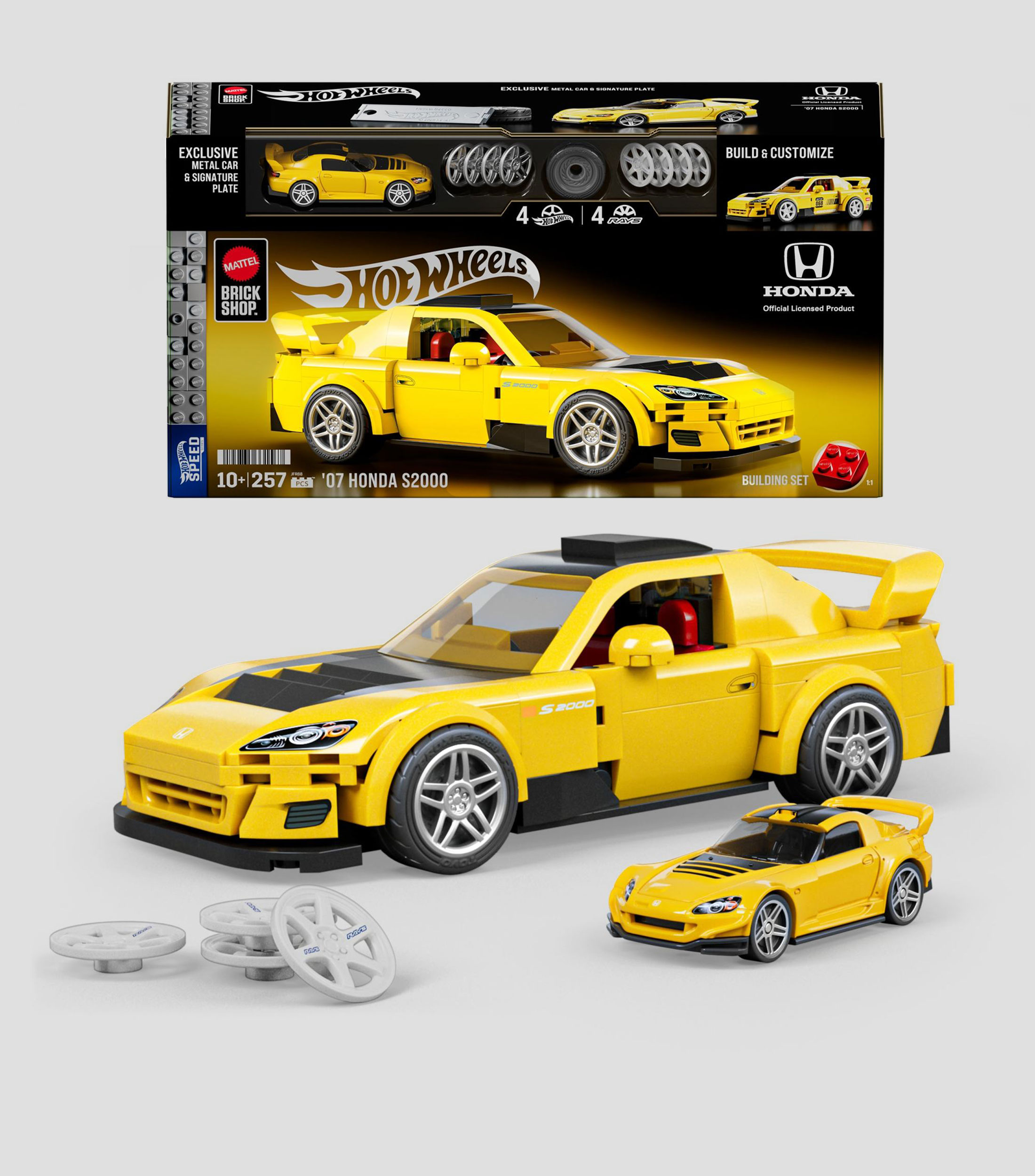 Playset Brick Shop Speed Honda