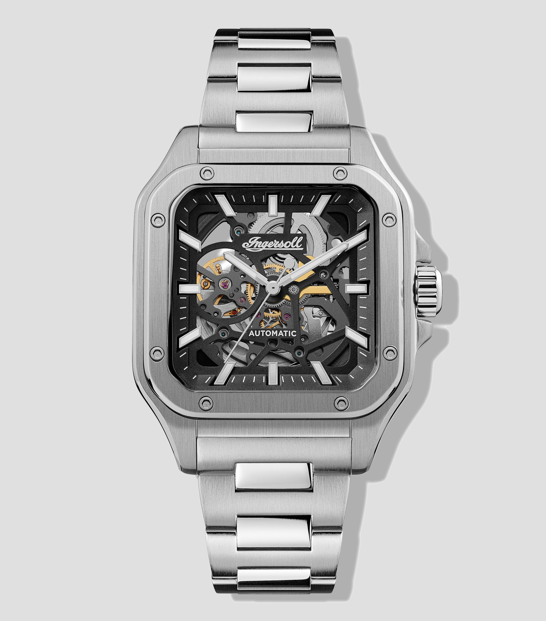 Reloj para Hombre The Ollie Casual Plateado