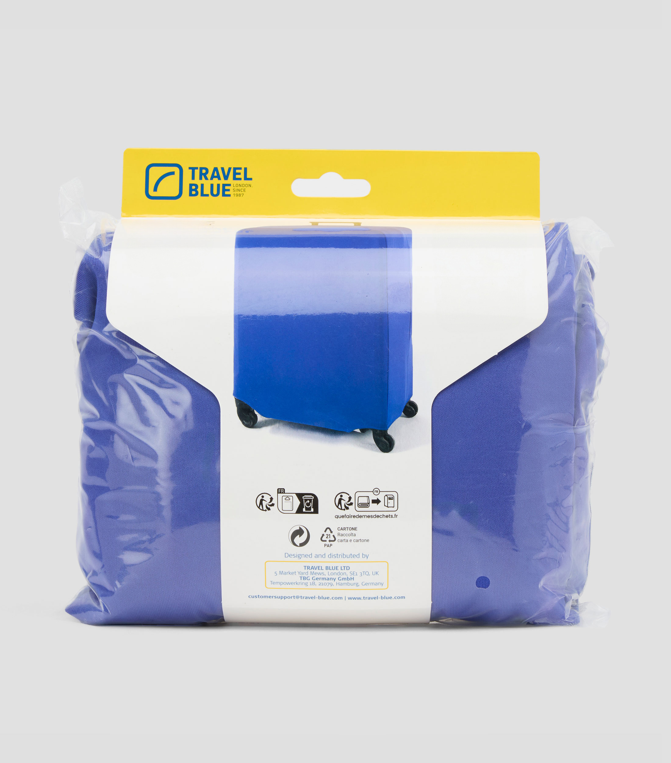 Funda para equipaje Grande Azul