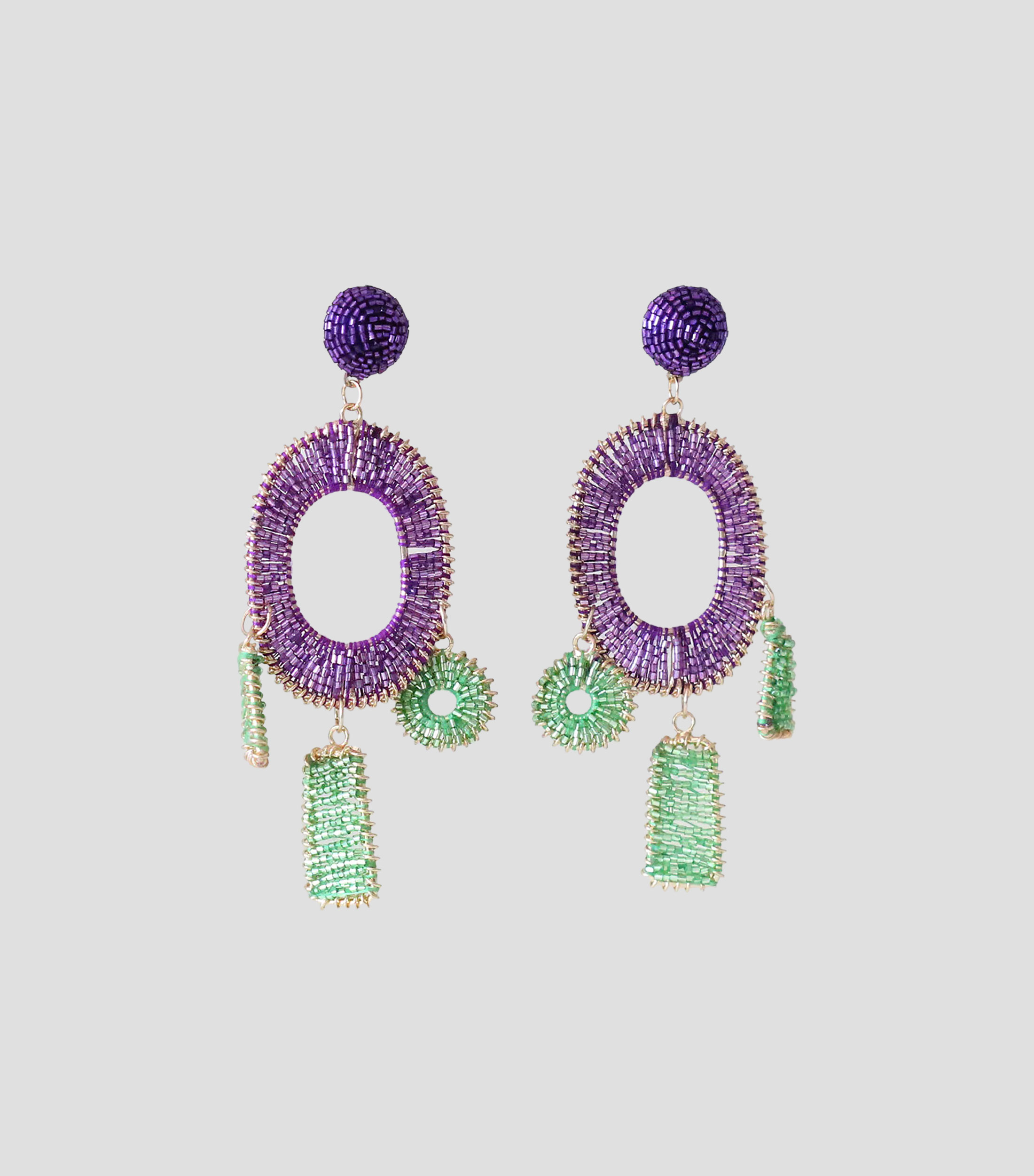 Aretes círculos Mujer
