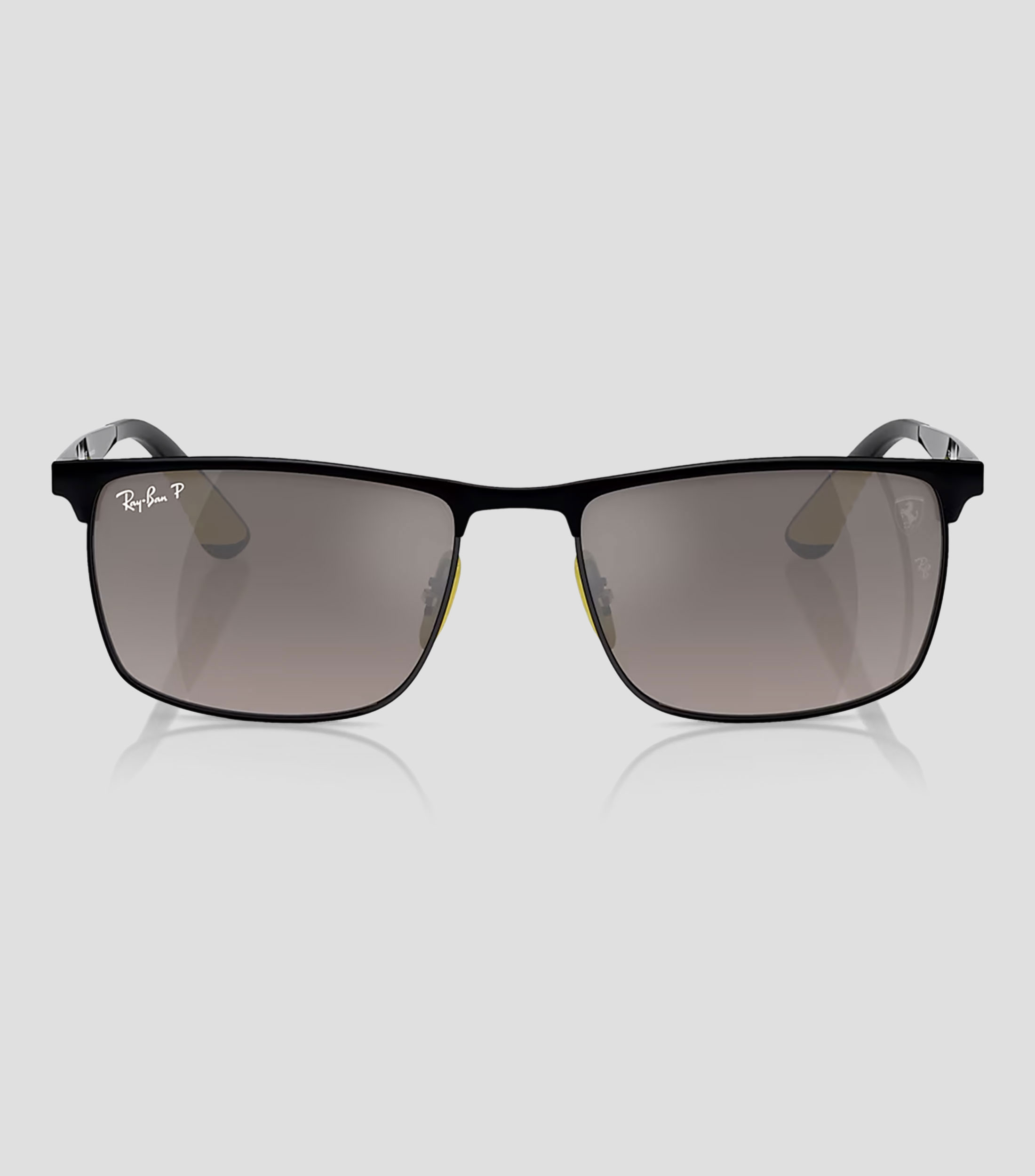 Lentes de sol Rectangulares Scuderia Ferrari Negros Hombre