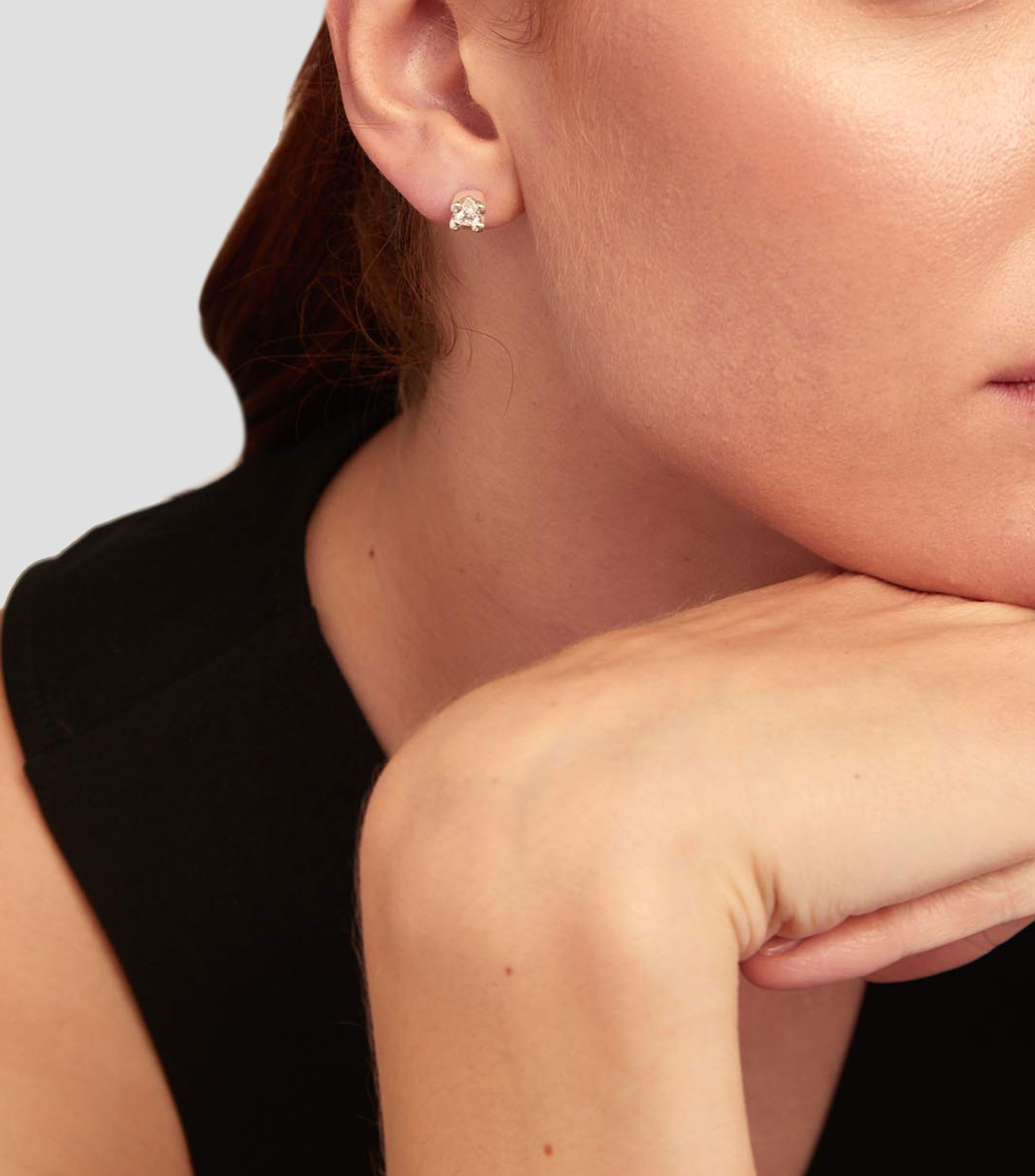 Aretes con circonita Cosmos Mujer