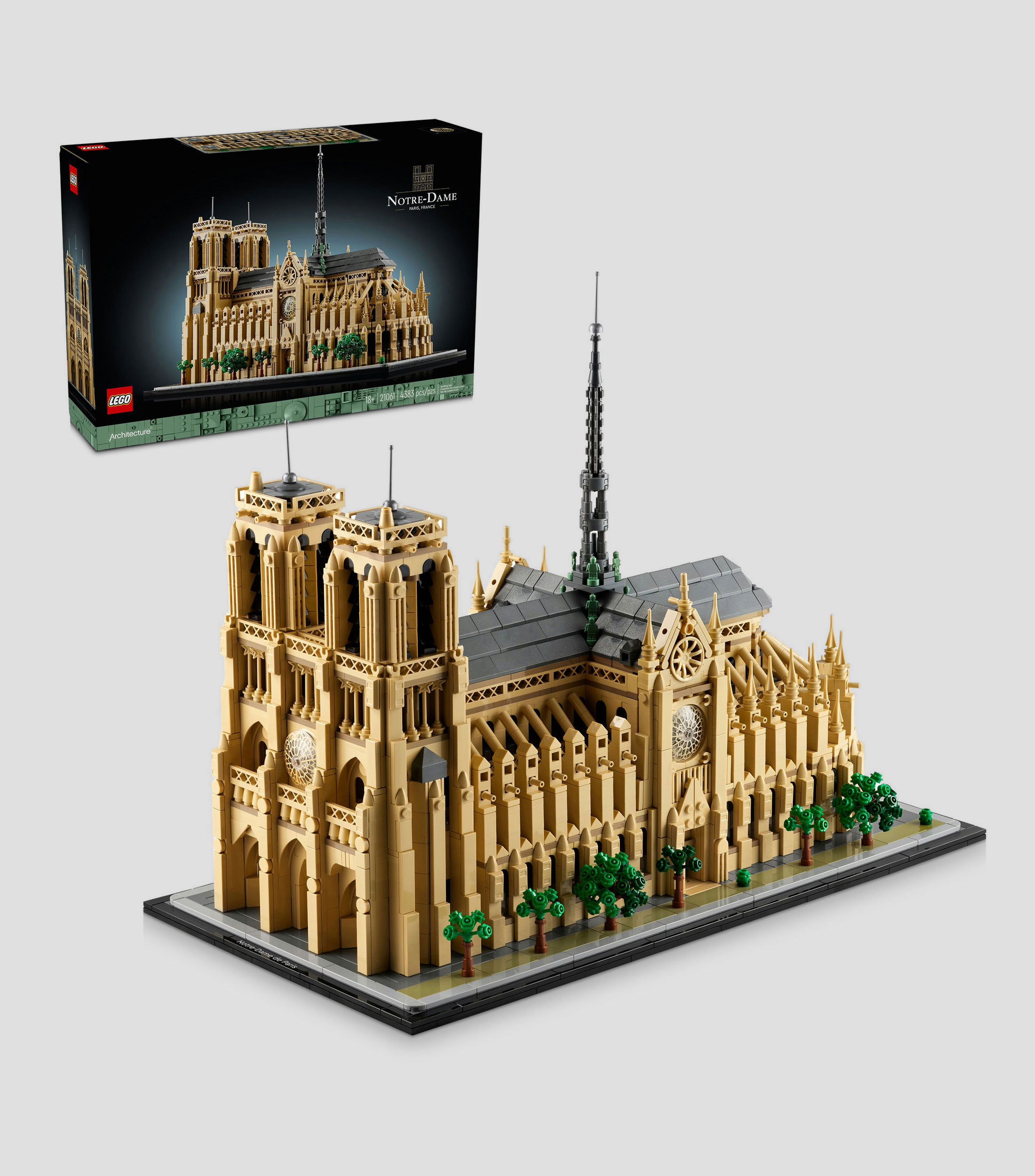 Lego Architecture Notre Dame de París Set de Construcción 21061