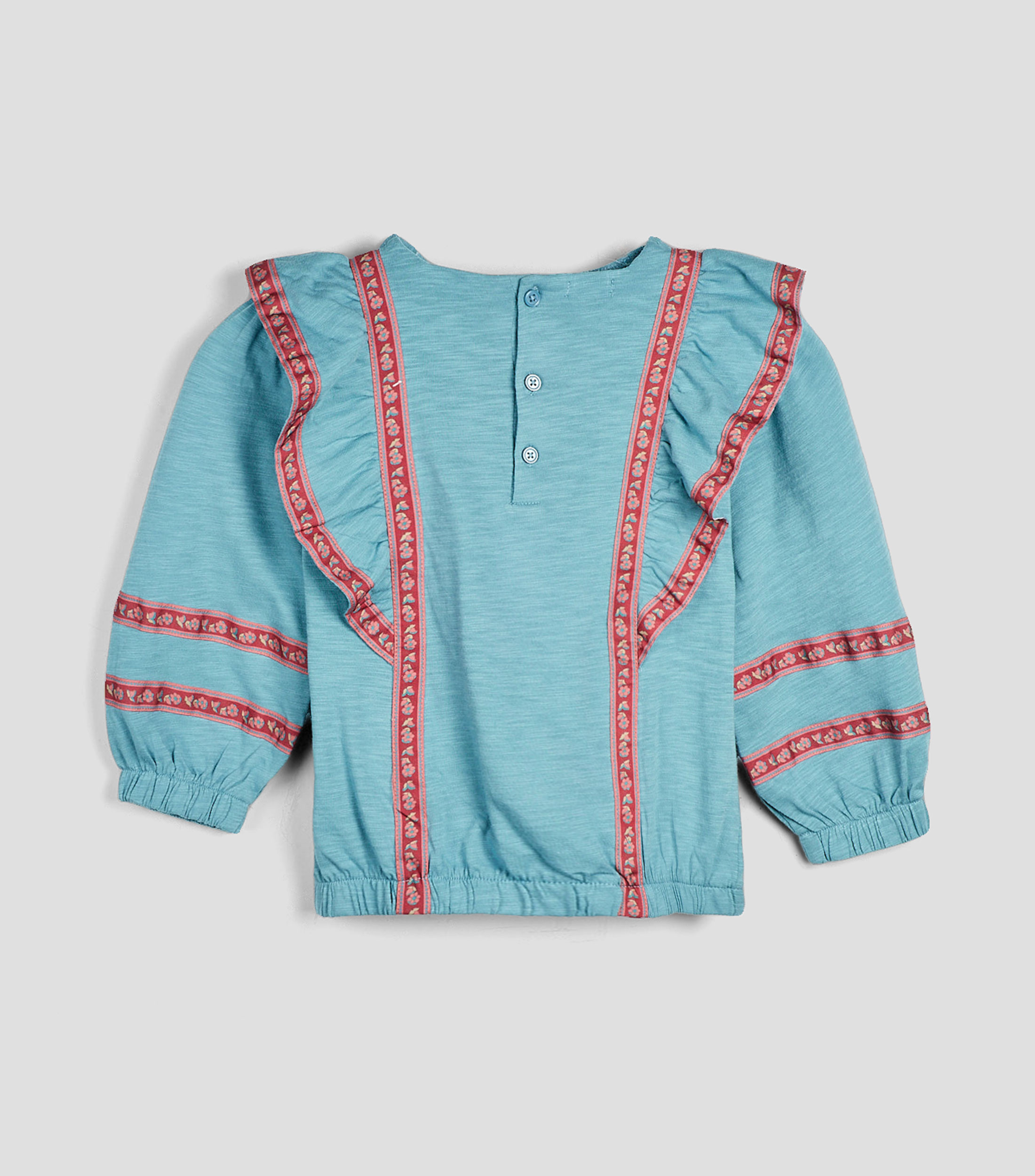 Blusa estampada manga 3/4 Niña