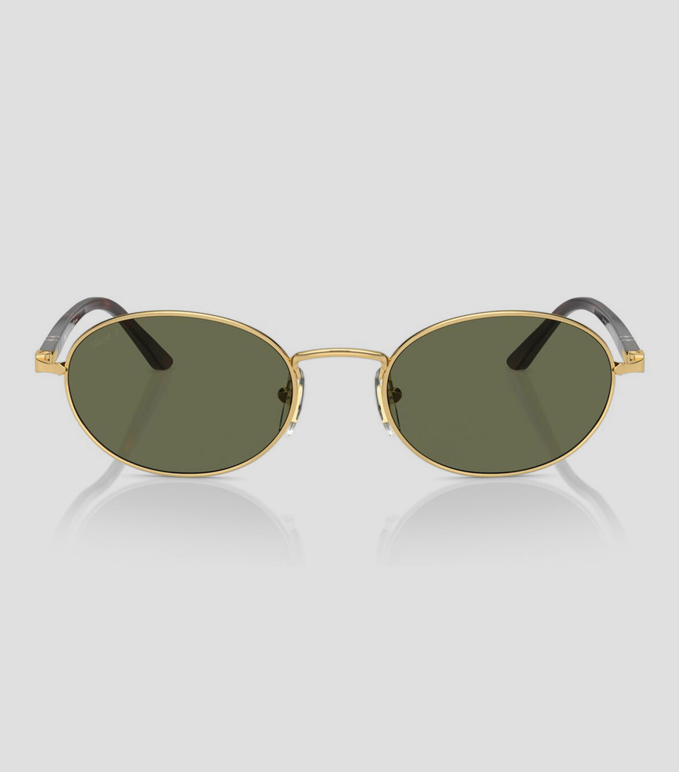 Lentes de sol ovalados Ida dorados Unisex
