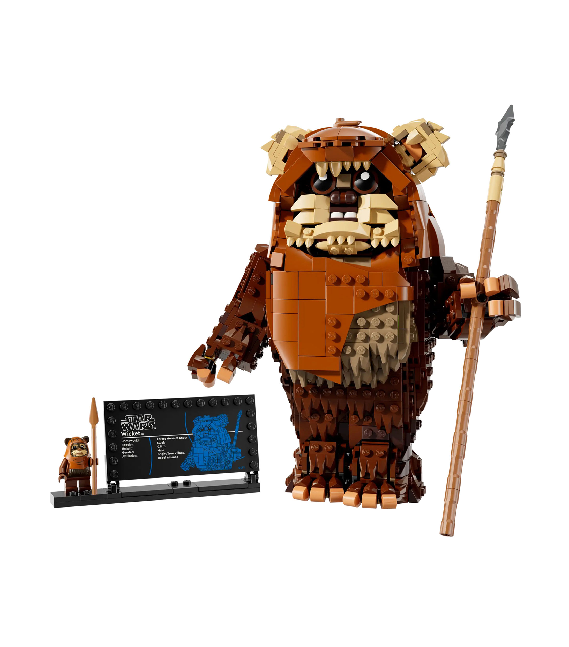 Lego Star Wars El Regreso del Jedí Wicket el Ewok 75430