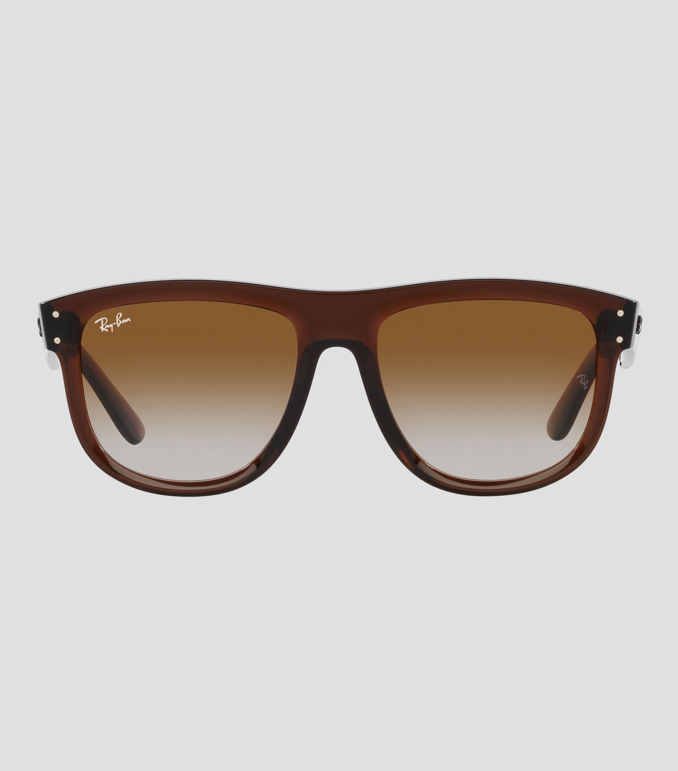 Lentes de sol Cuadrados Boyfriend Reverse Cafés Unisex