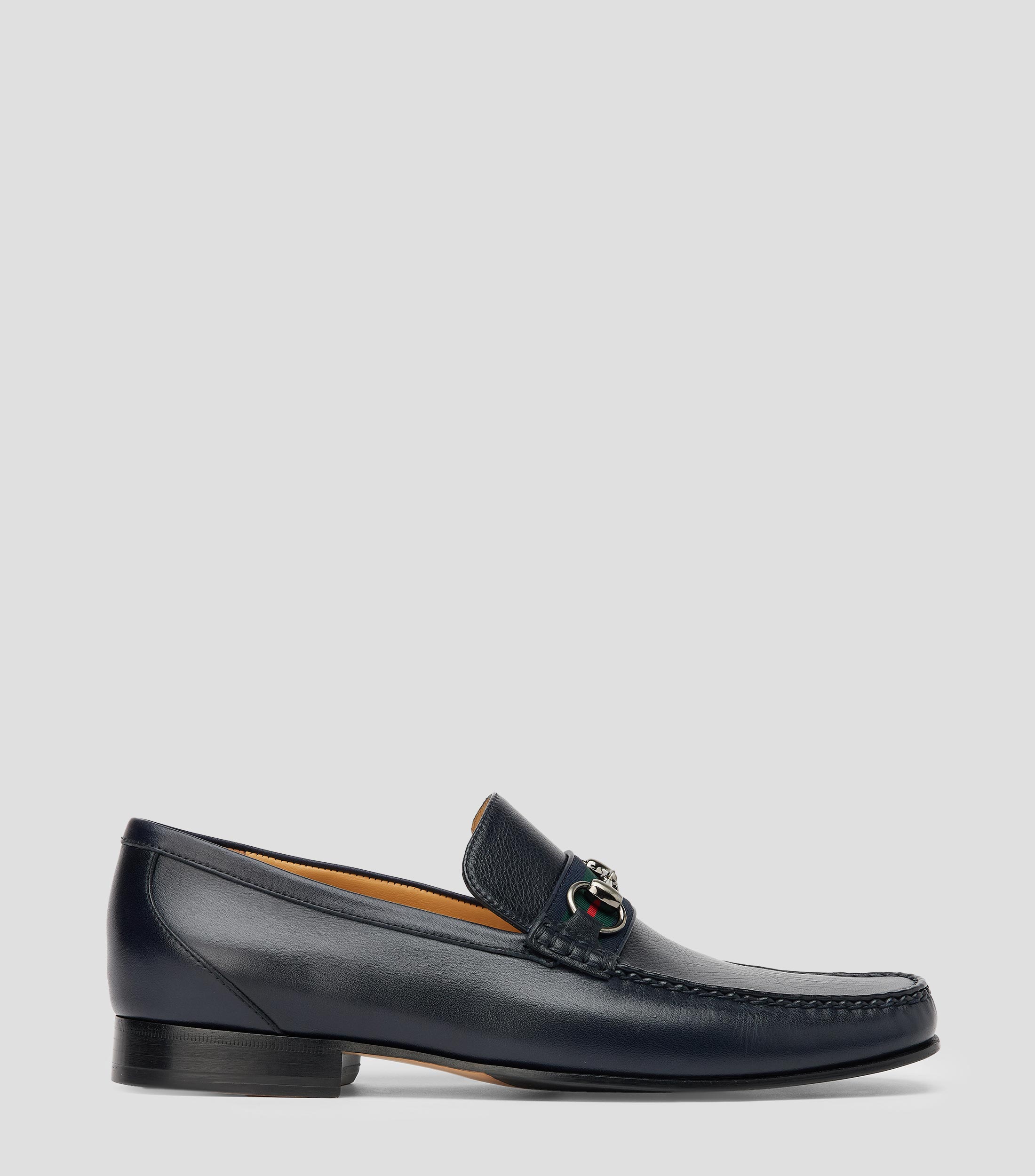 Mocasines en piel Hombre