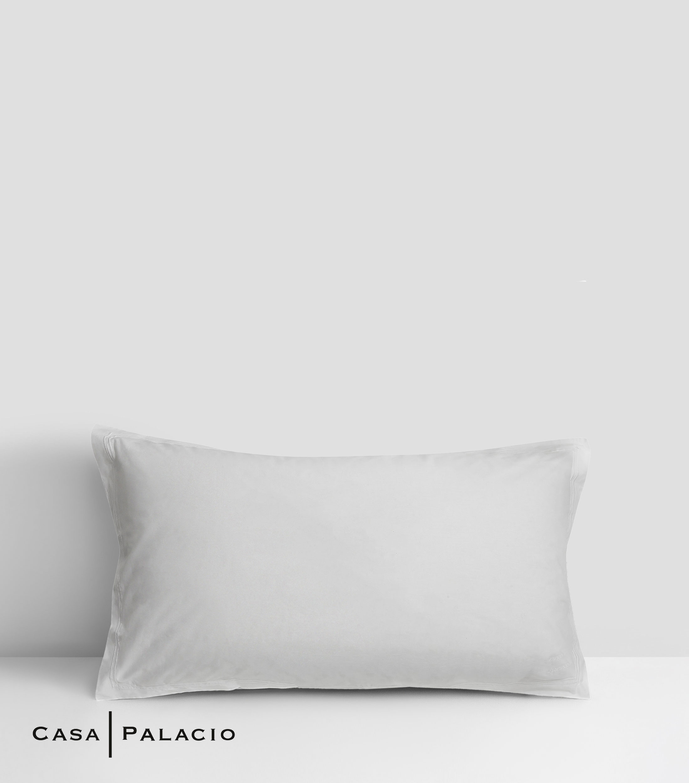 Funda para almohada King size Hotel Bourd en algodon blanco