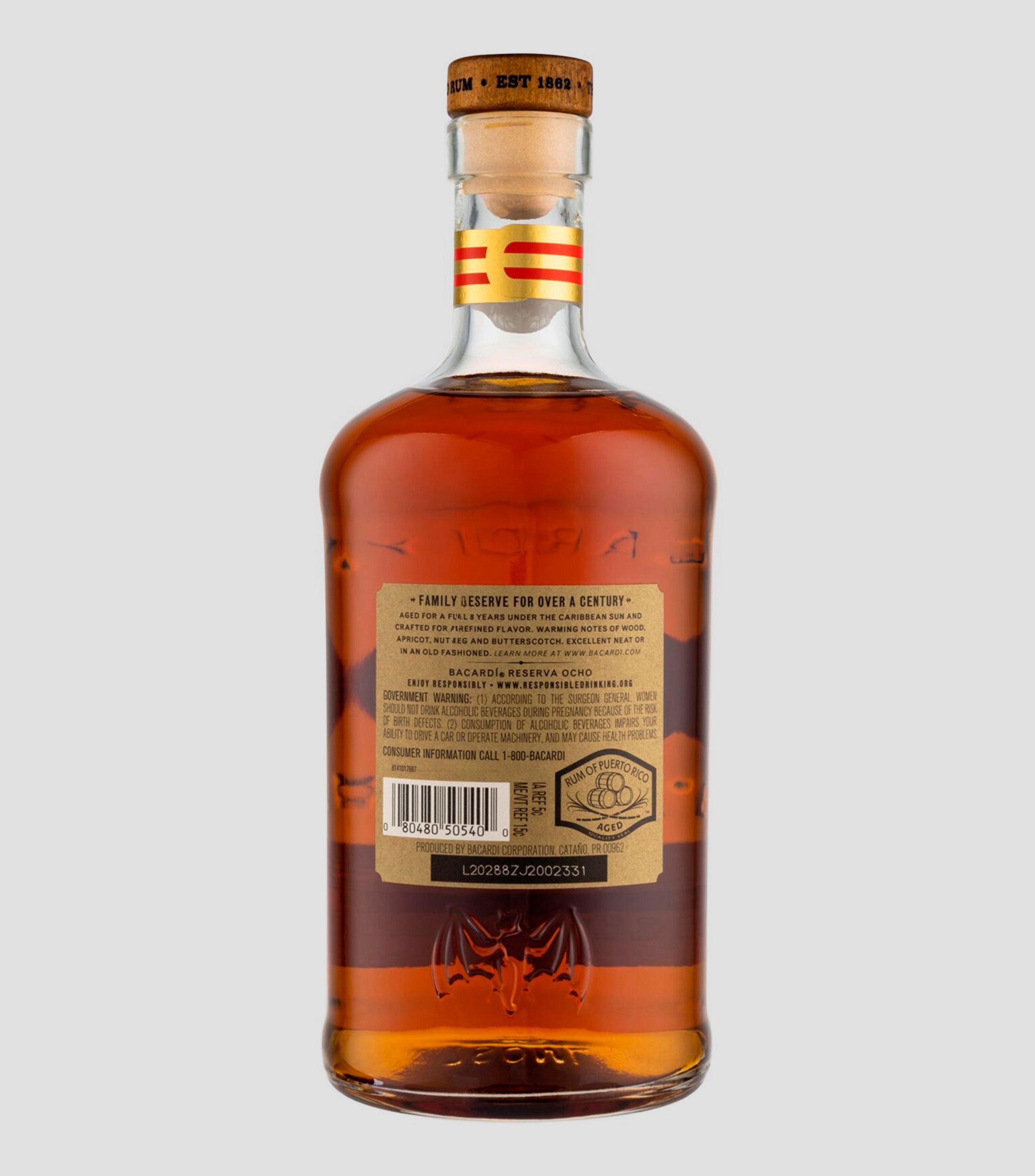 Ron Reserva Ocho, 750 ml