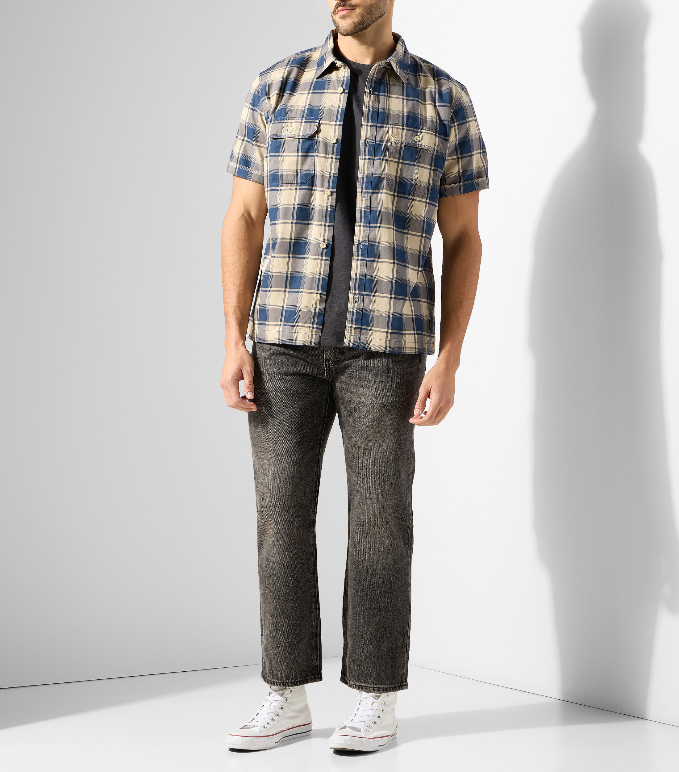 Jeans 555 Relaxed Hombre