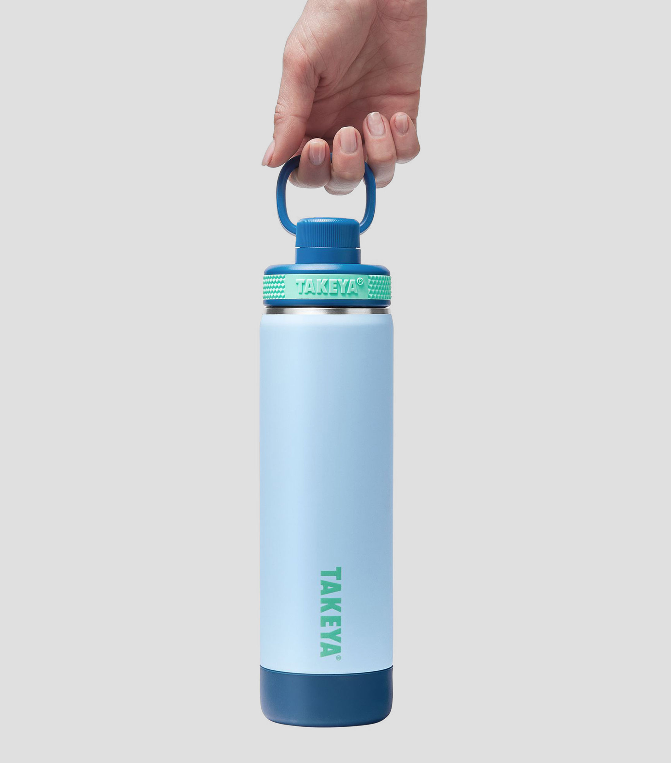 Botella Soft T Azul, 650 ml