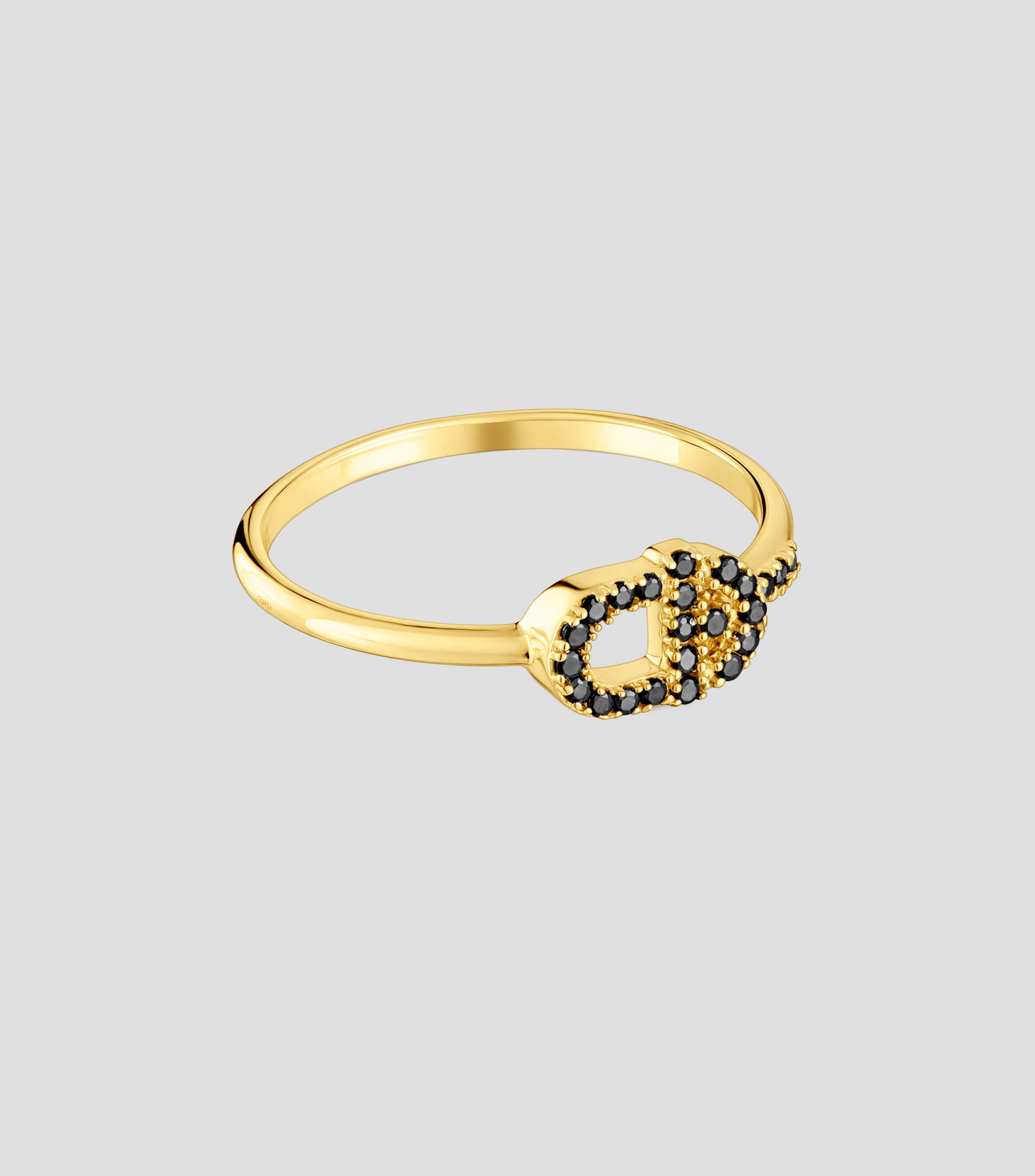 Anillo en Oro 18 Kilates Manifesto con Espinelas Mujer