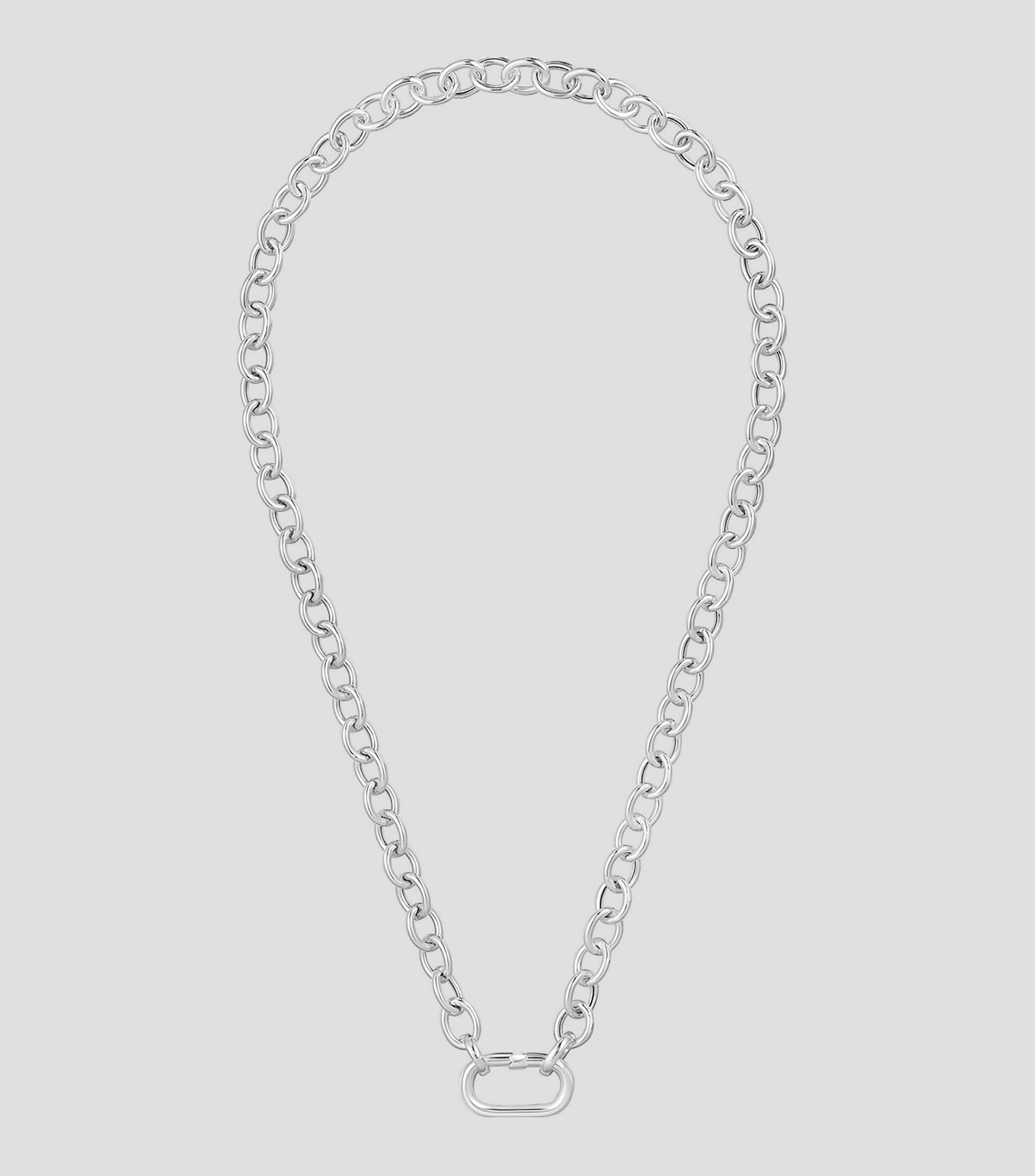 Collar eslabonado en plata de primera ley Mujer