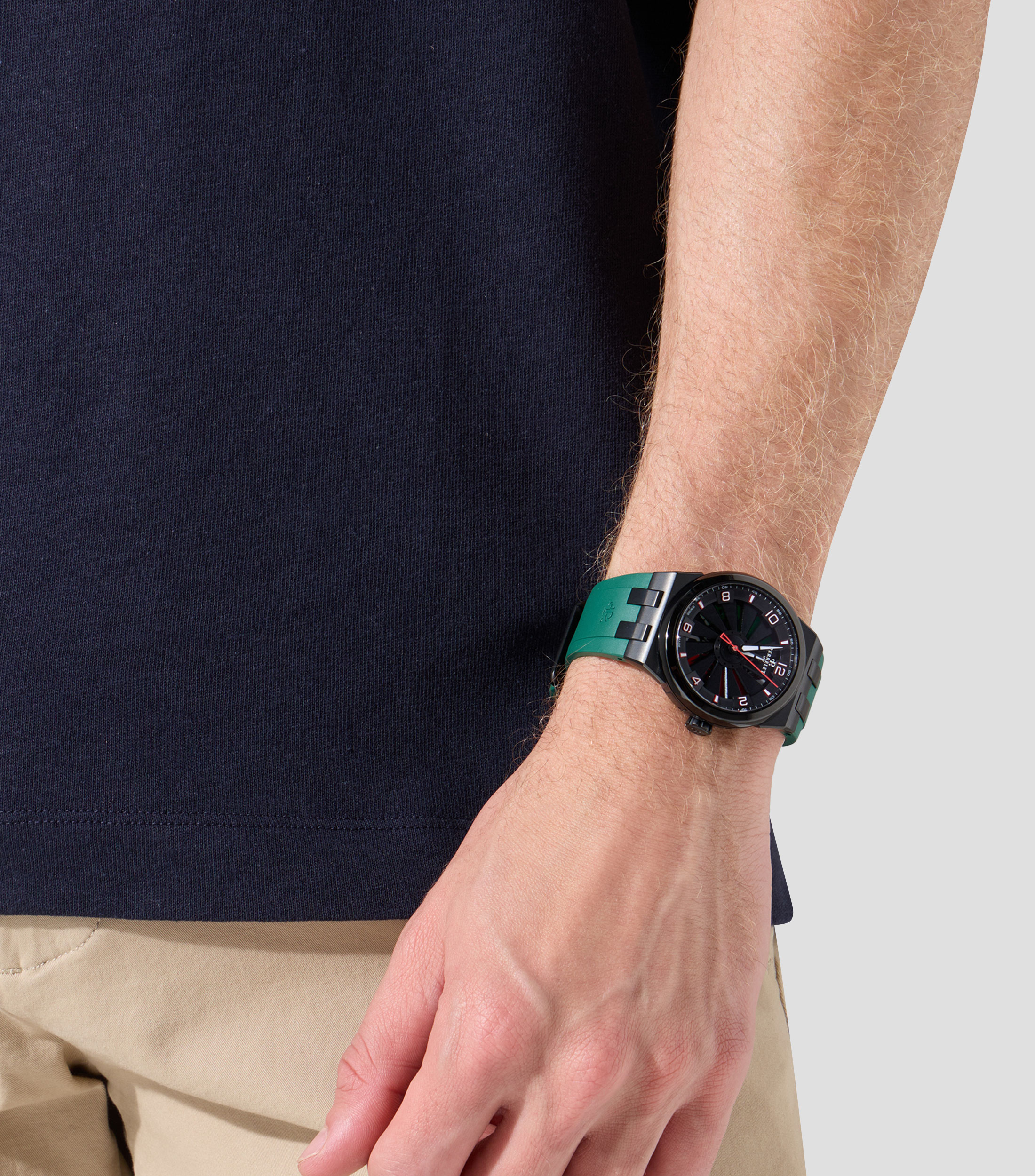Reloj para Hombre Turbine Titanium Casual, Negro
