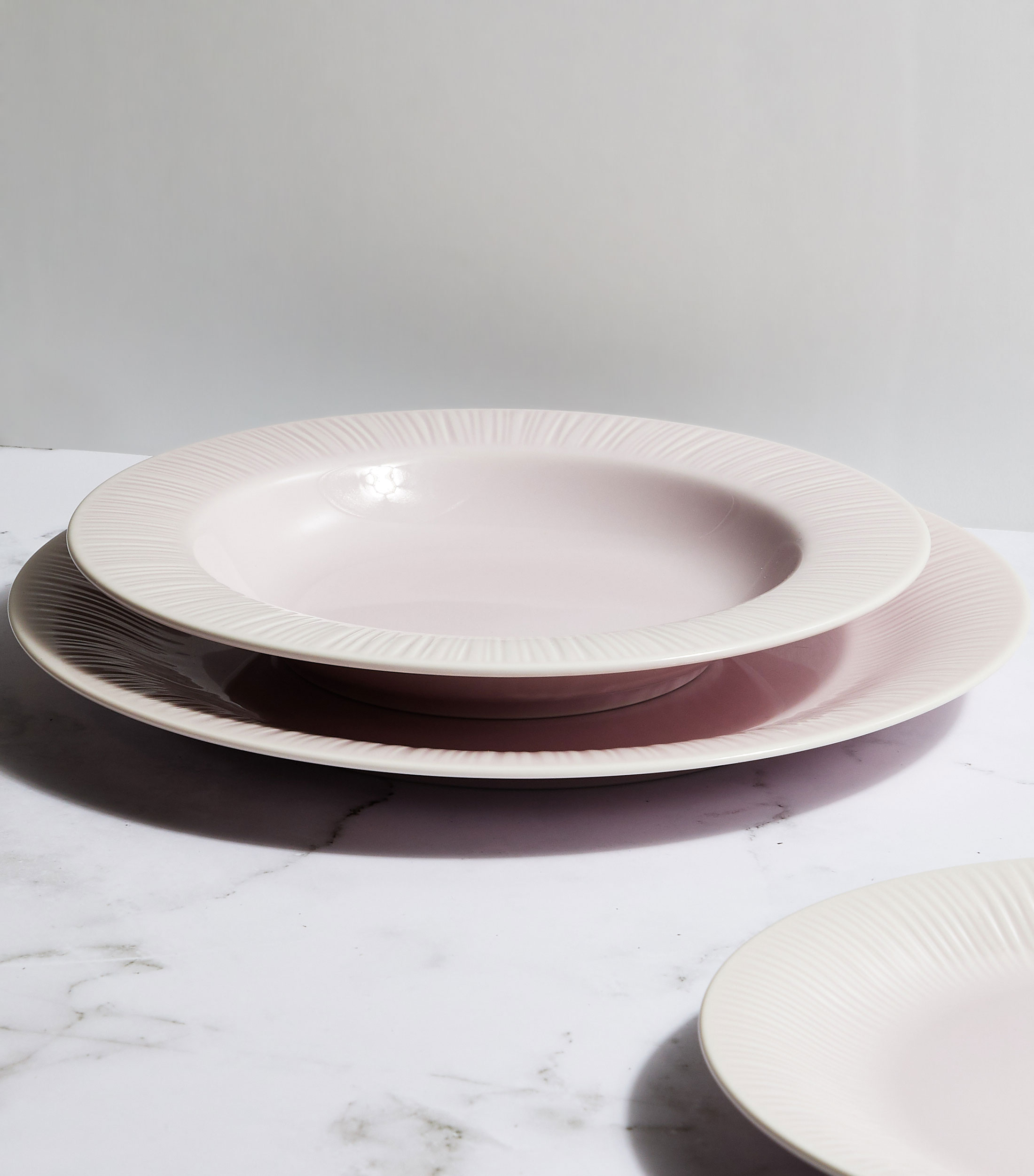 Plato para Sopa Conifere Rosa