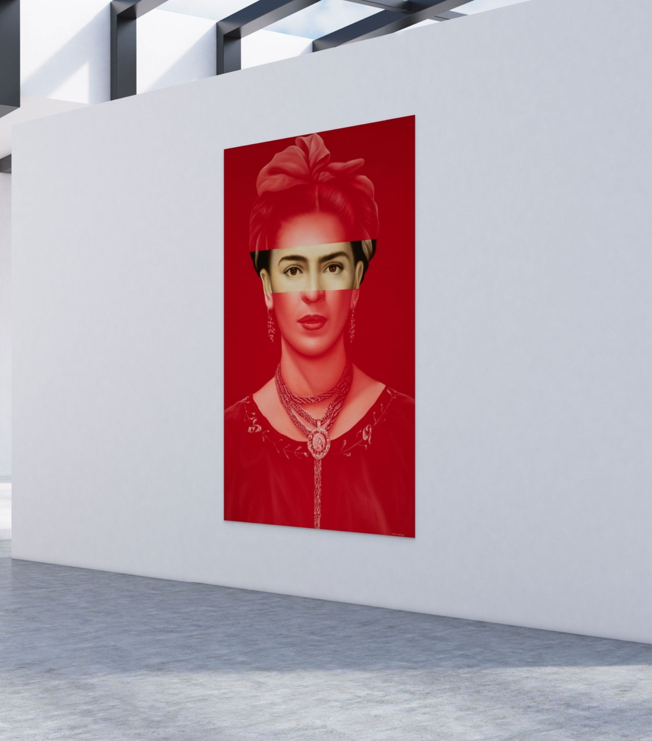 Cuadro Carlos Oviedo Frida x Giclee en tela