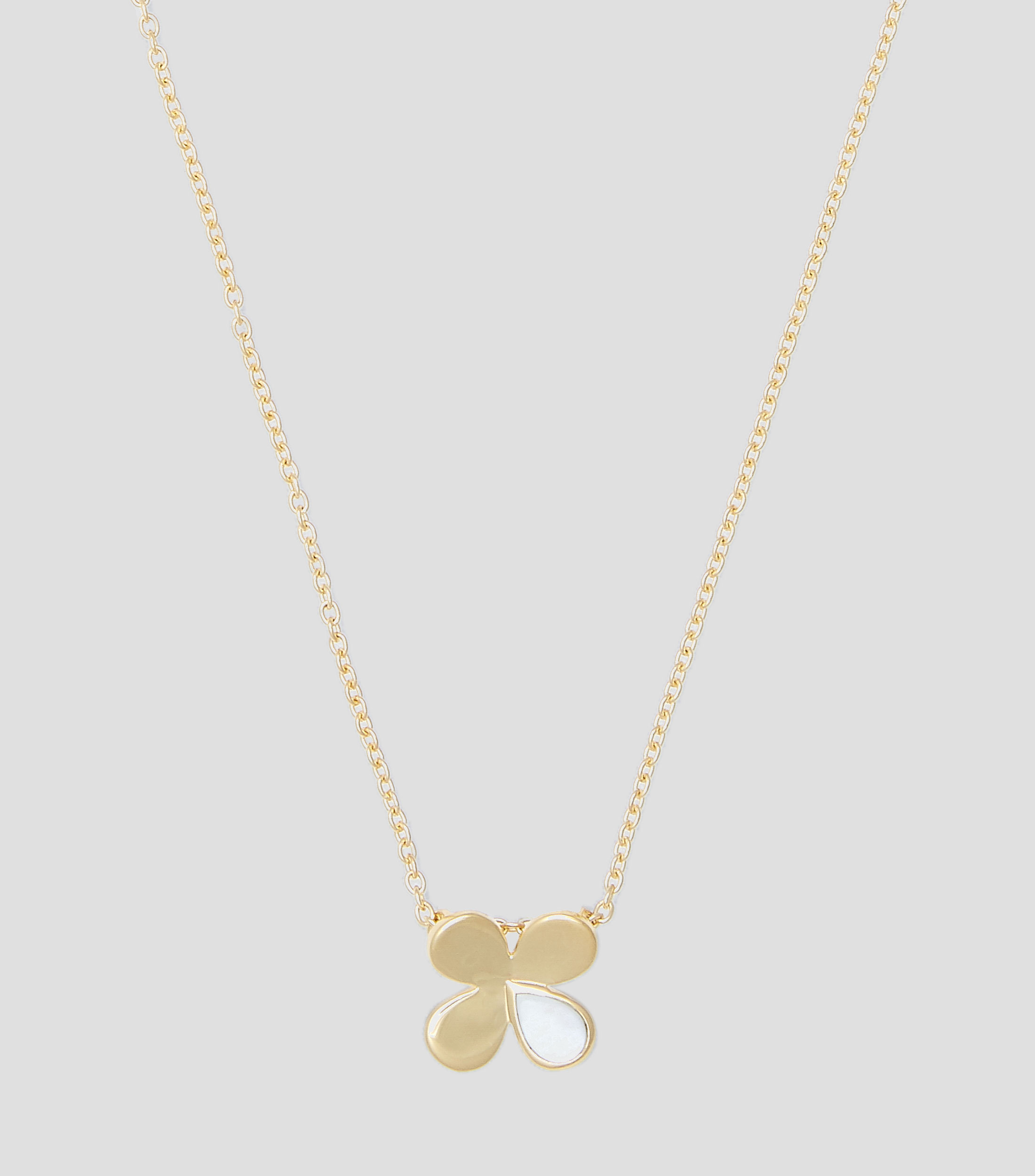 Collar en plata dorada Ayanti Mujer