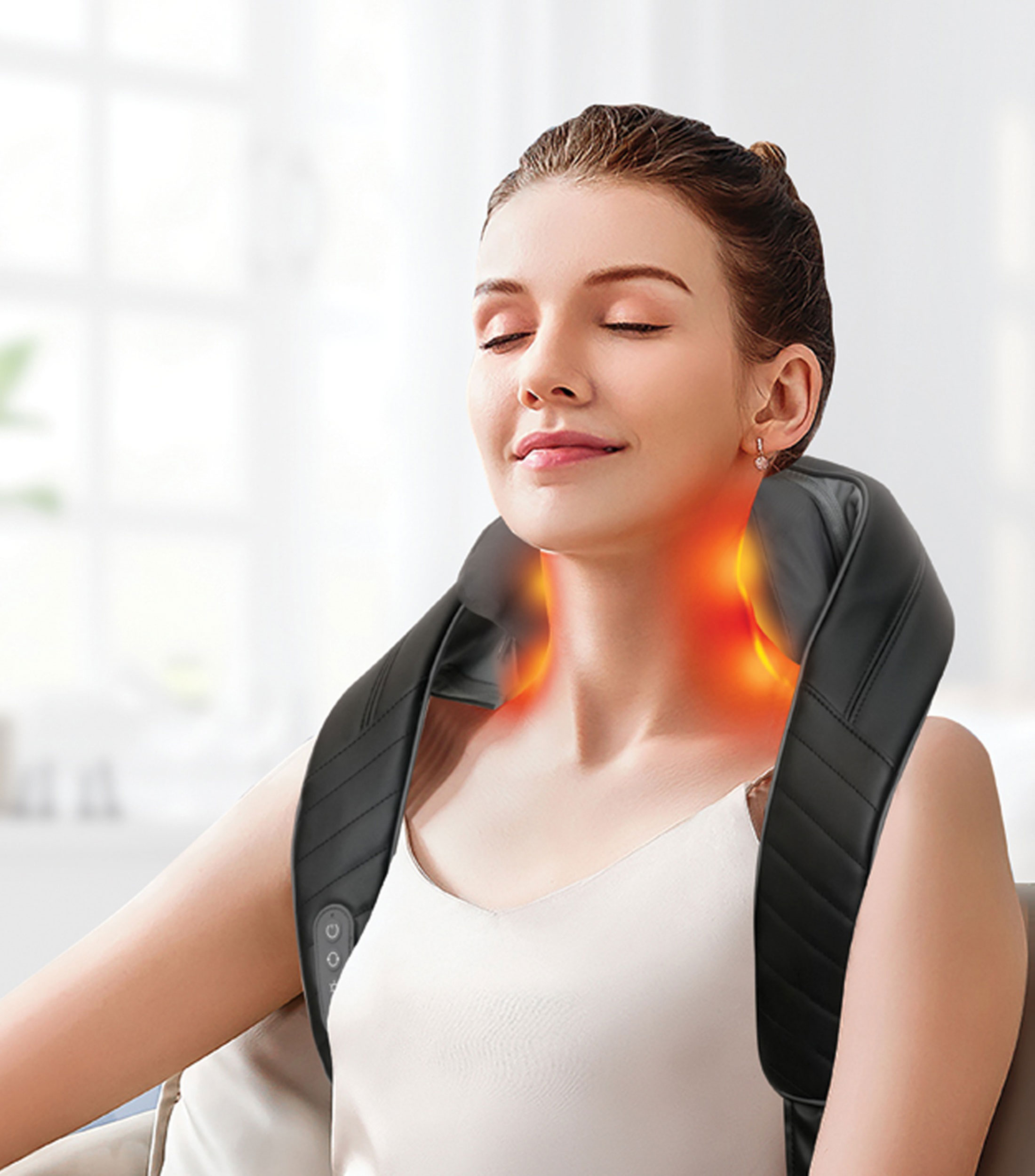 Masajeador eléctrico para cuello y hombros