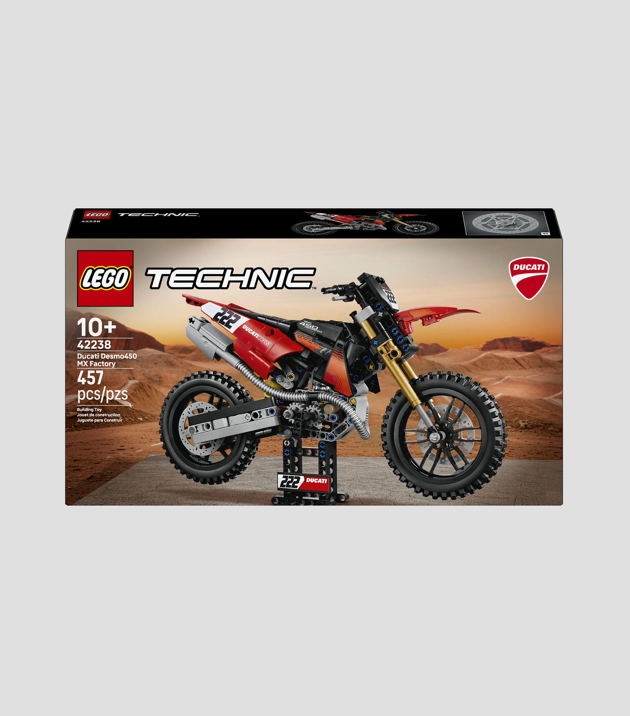 Lego Technic Moto Ducati Desmo450 MX Factory 42238