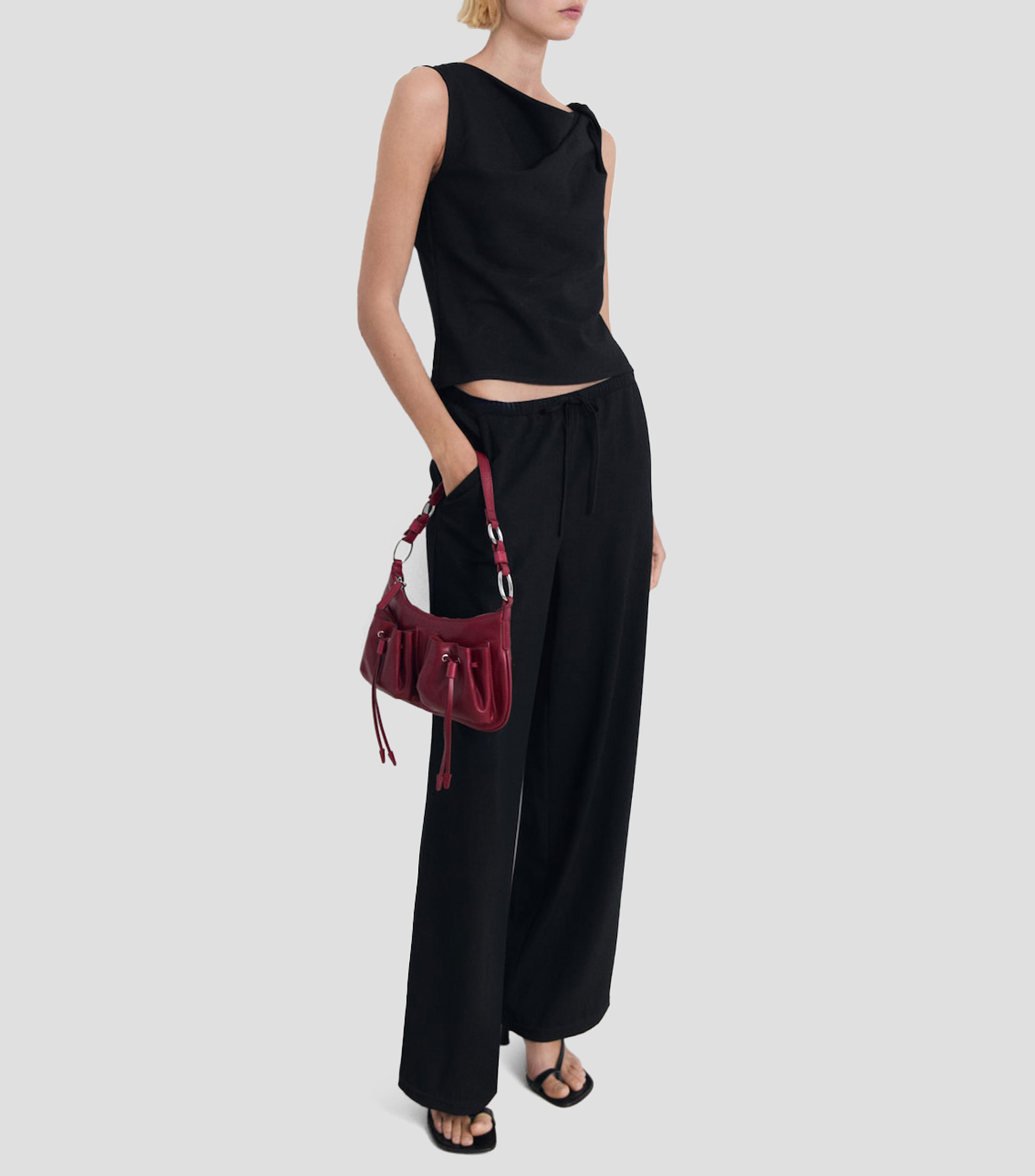 Top liso Mujer