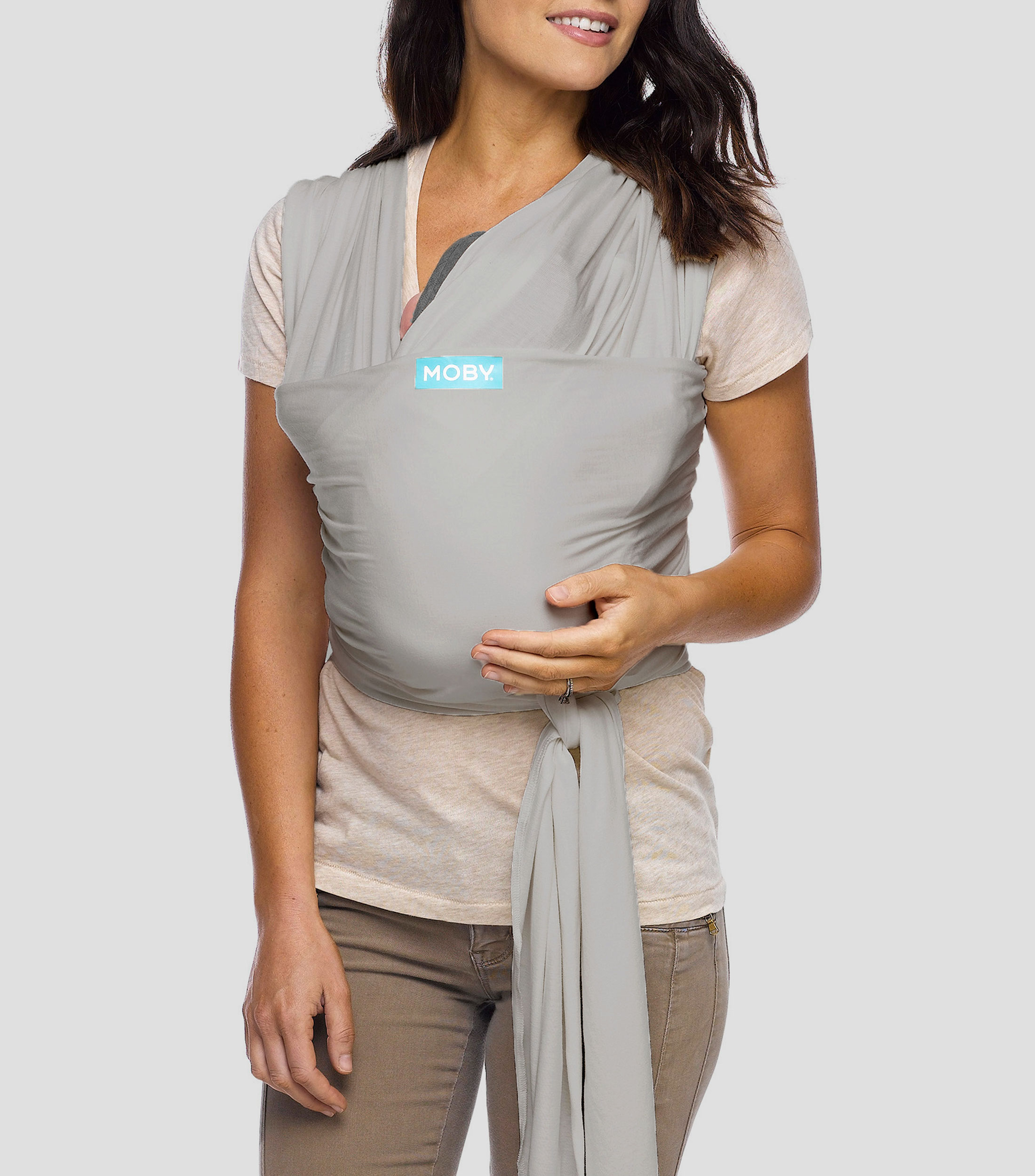 Canguro Moby Fular Clásico Gris