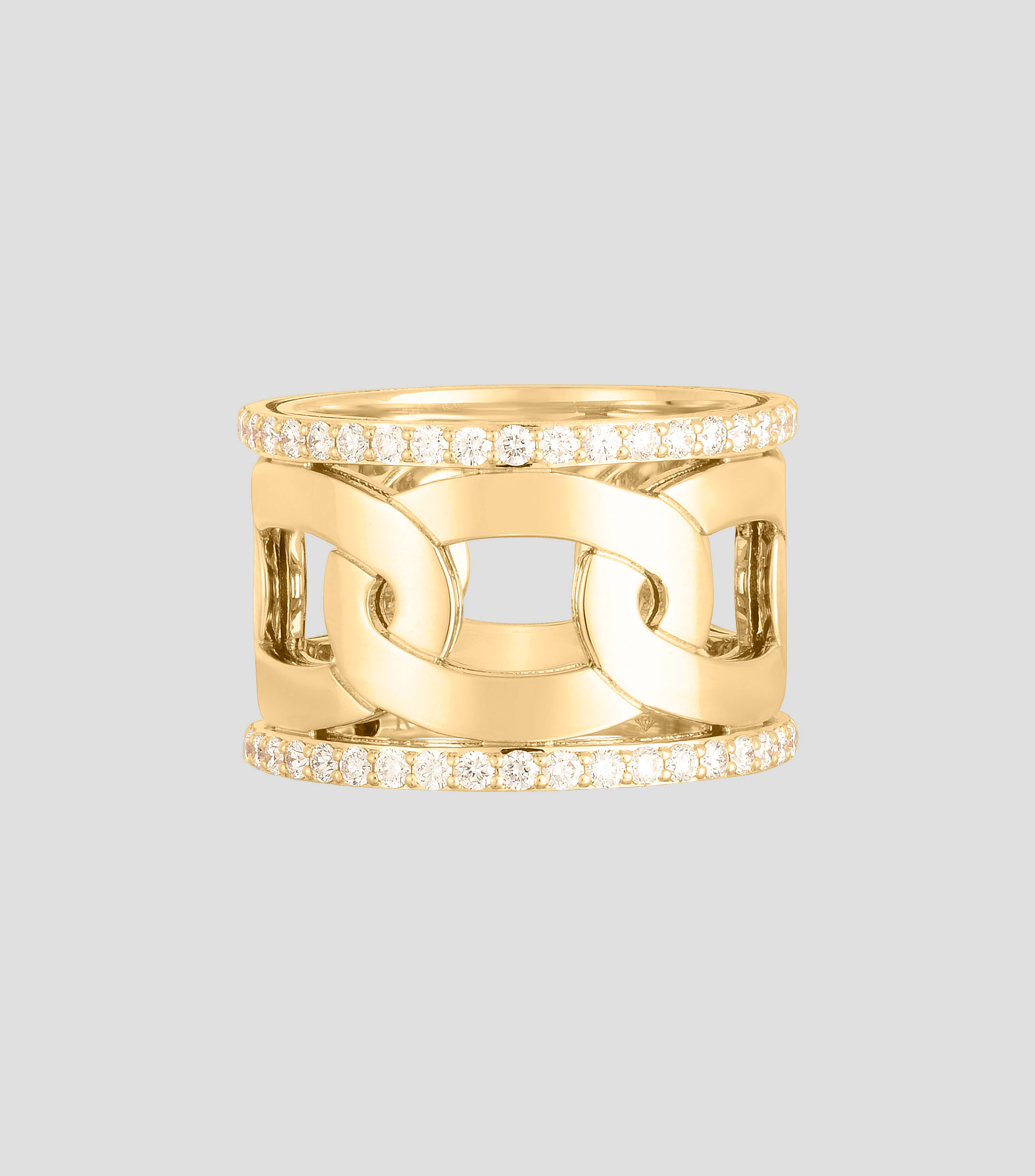 Anillo en Oro amarillo de 18 Kilates Venetian Princess con Diamantes Mujer