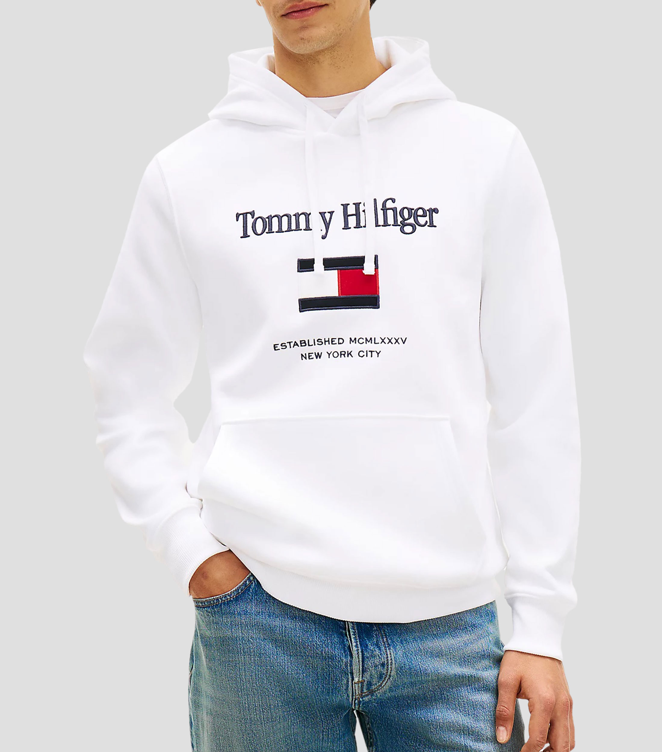 Sudadera canguro con capucha Hombre