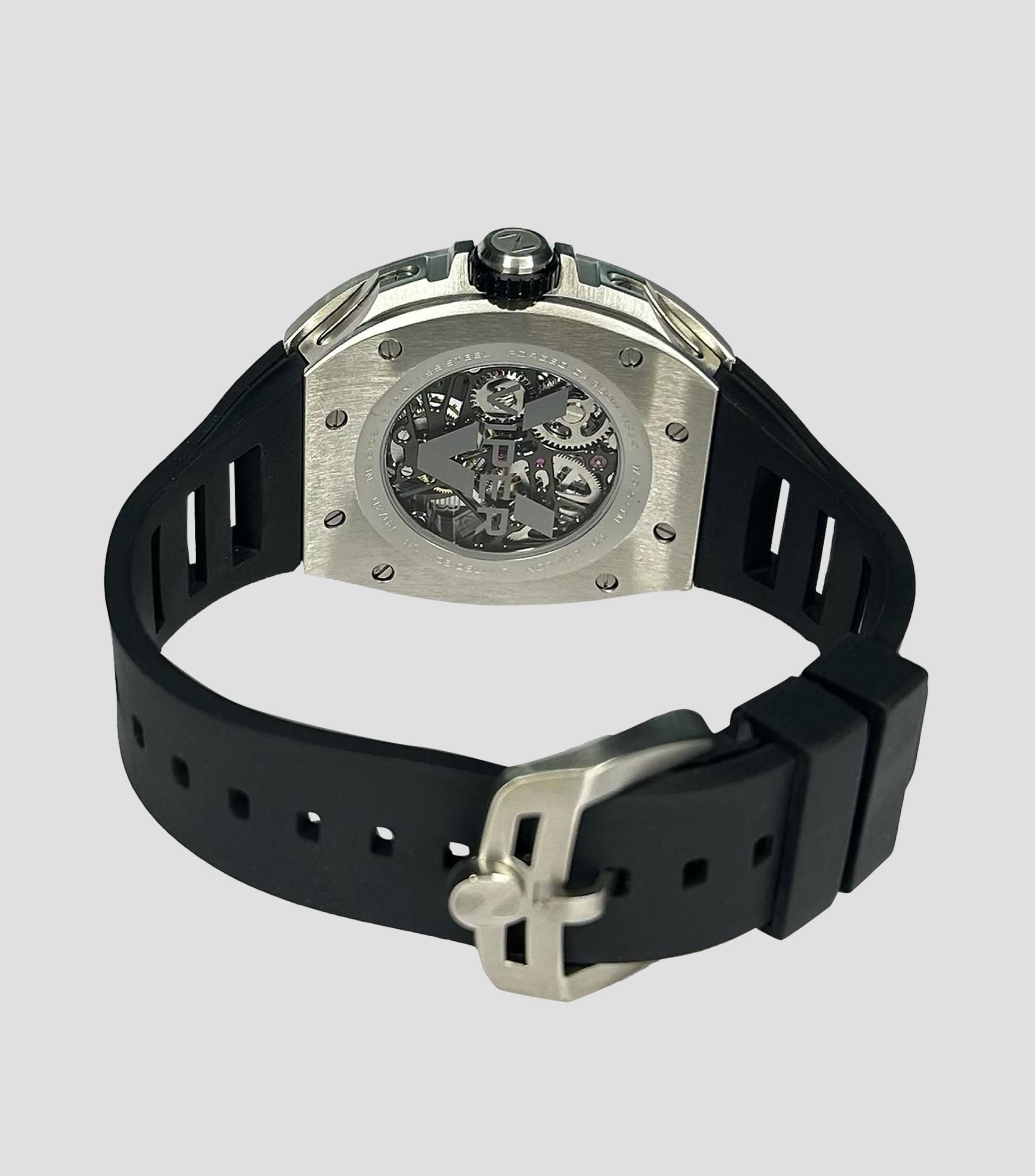 Reloj para Hombre Viper Tourbillon Edición Especial Plateado/Negro