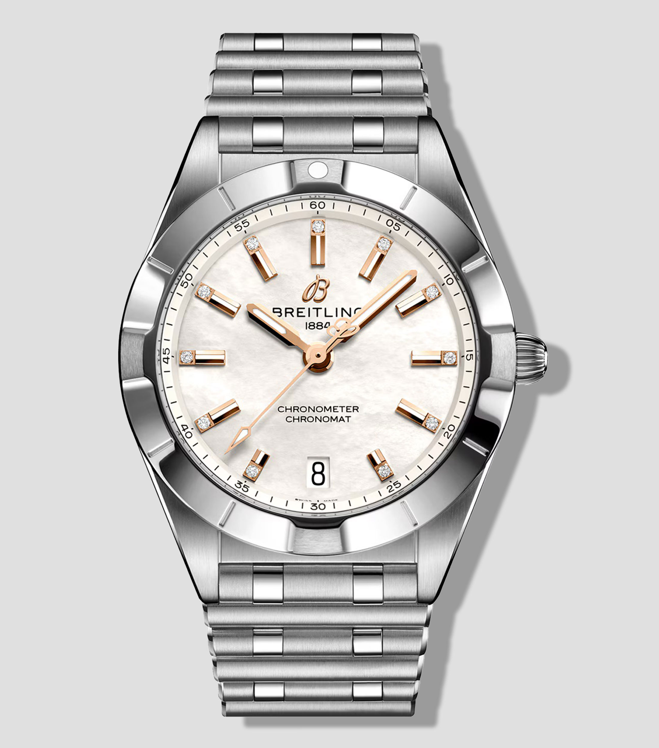 Reloj para mujer Chronomat 32 Moderno Plateado