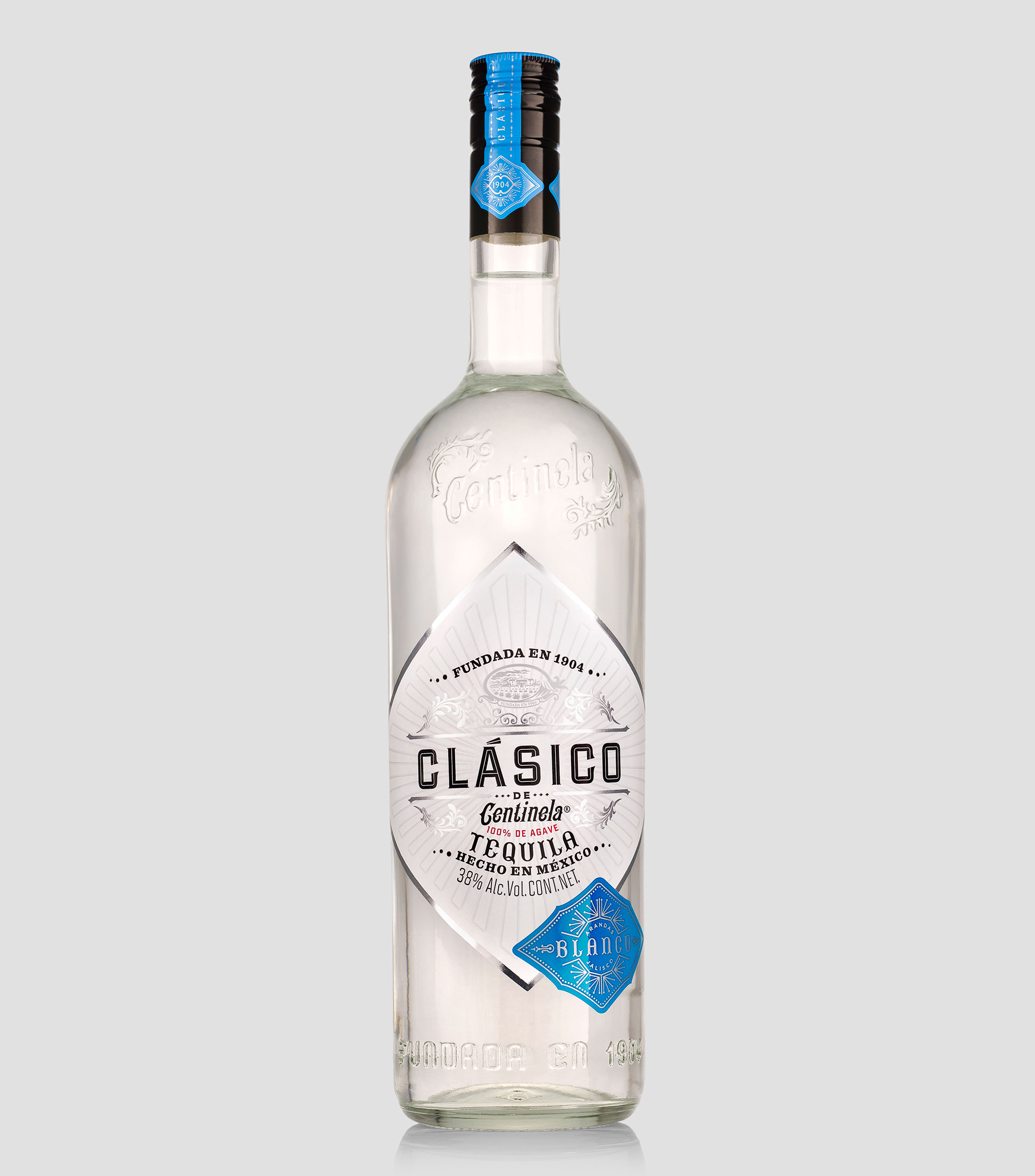 Tequila Clásico Blanco, 1 L