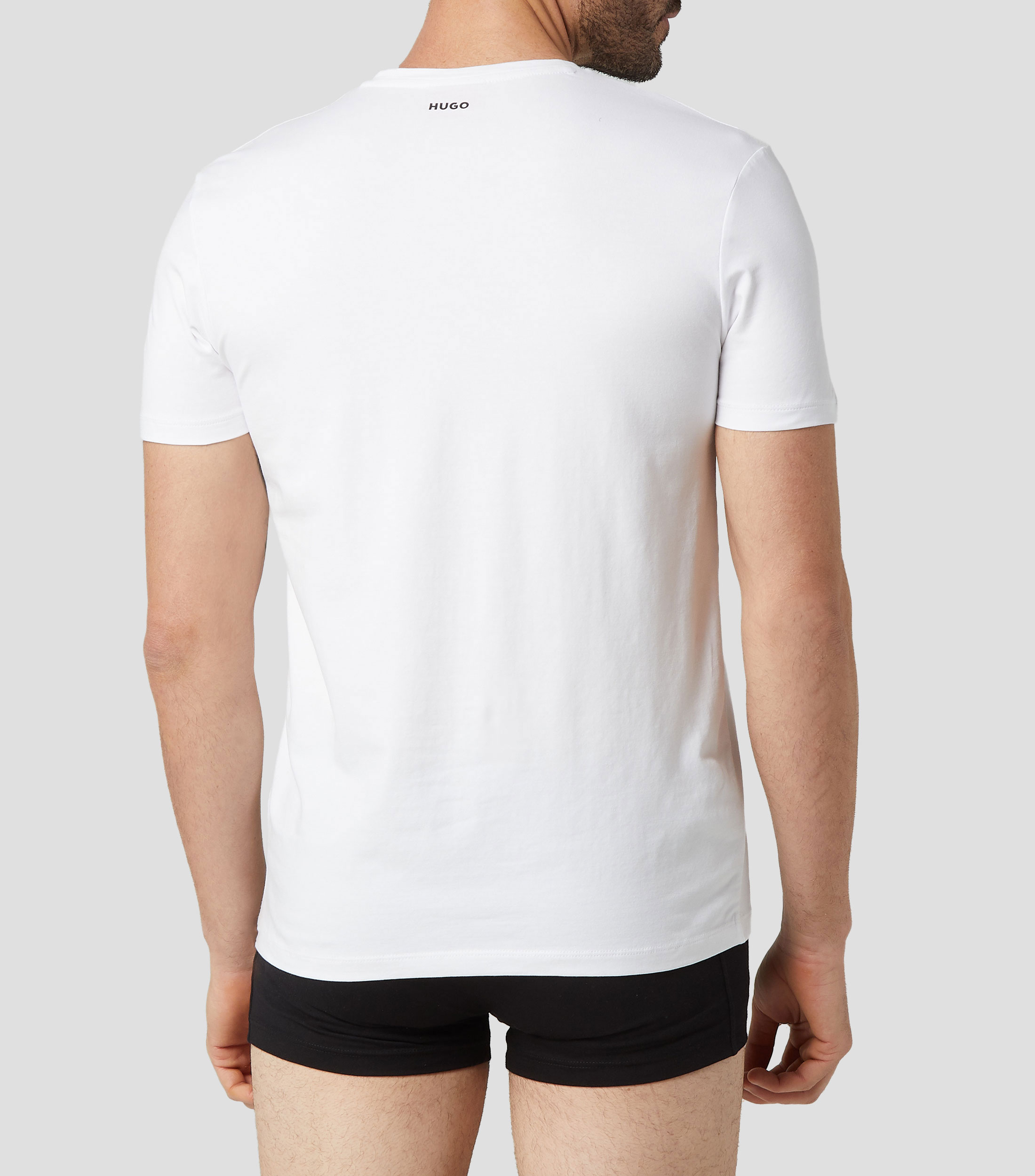 Set 2 Playeras Cuello V Manga Corta Hombre