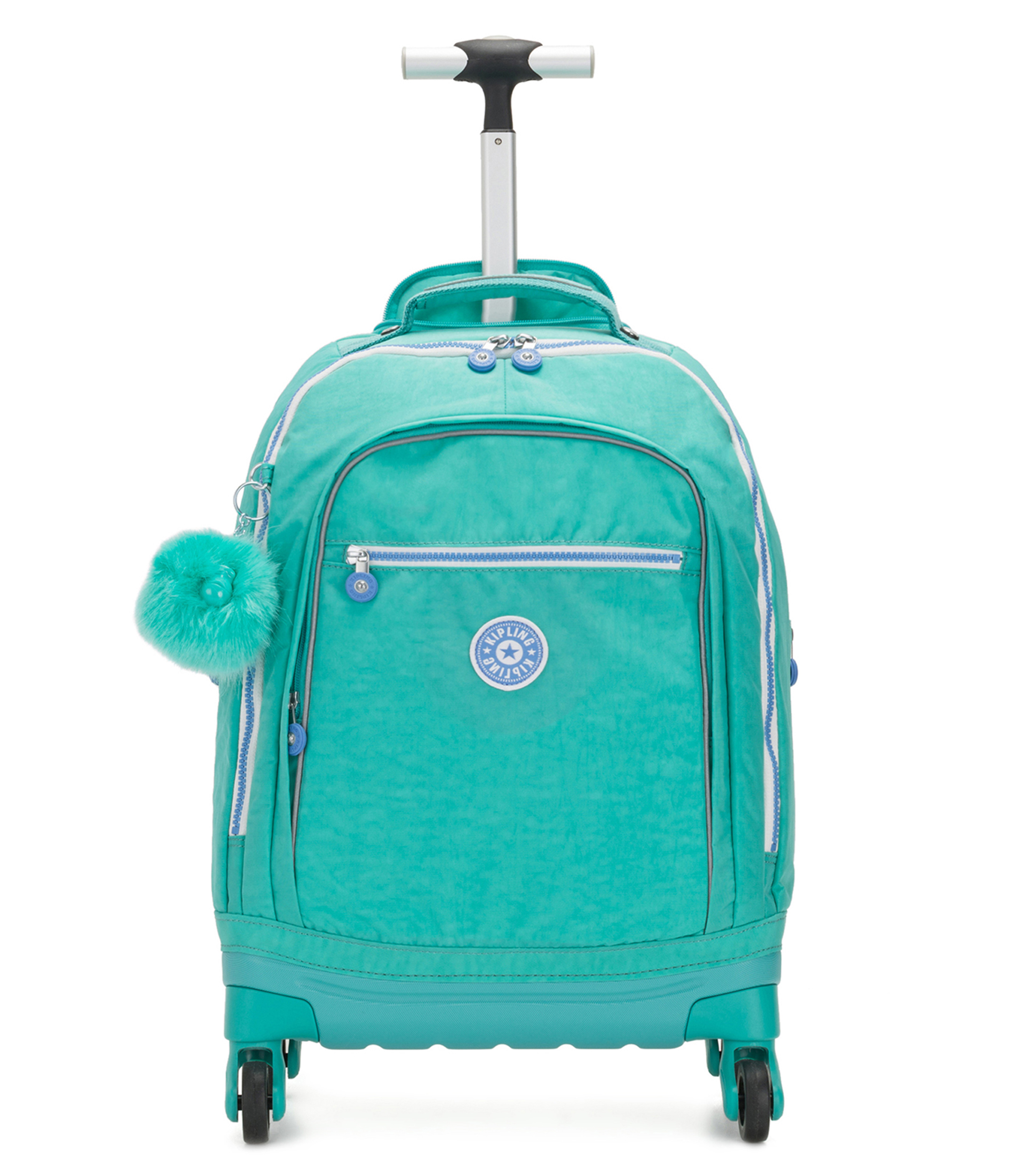 Kipling Mochila Escolar con ruedas Echo Deep Aqua - El Palacio de Hierro