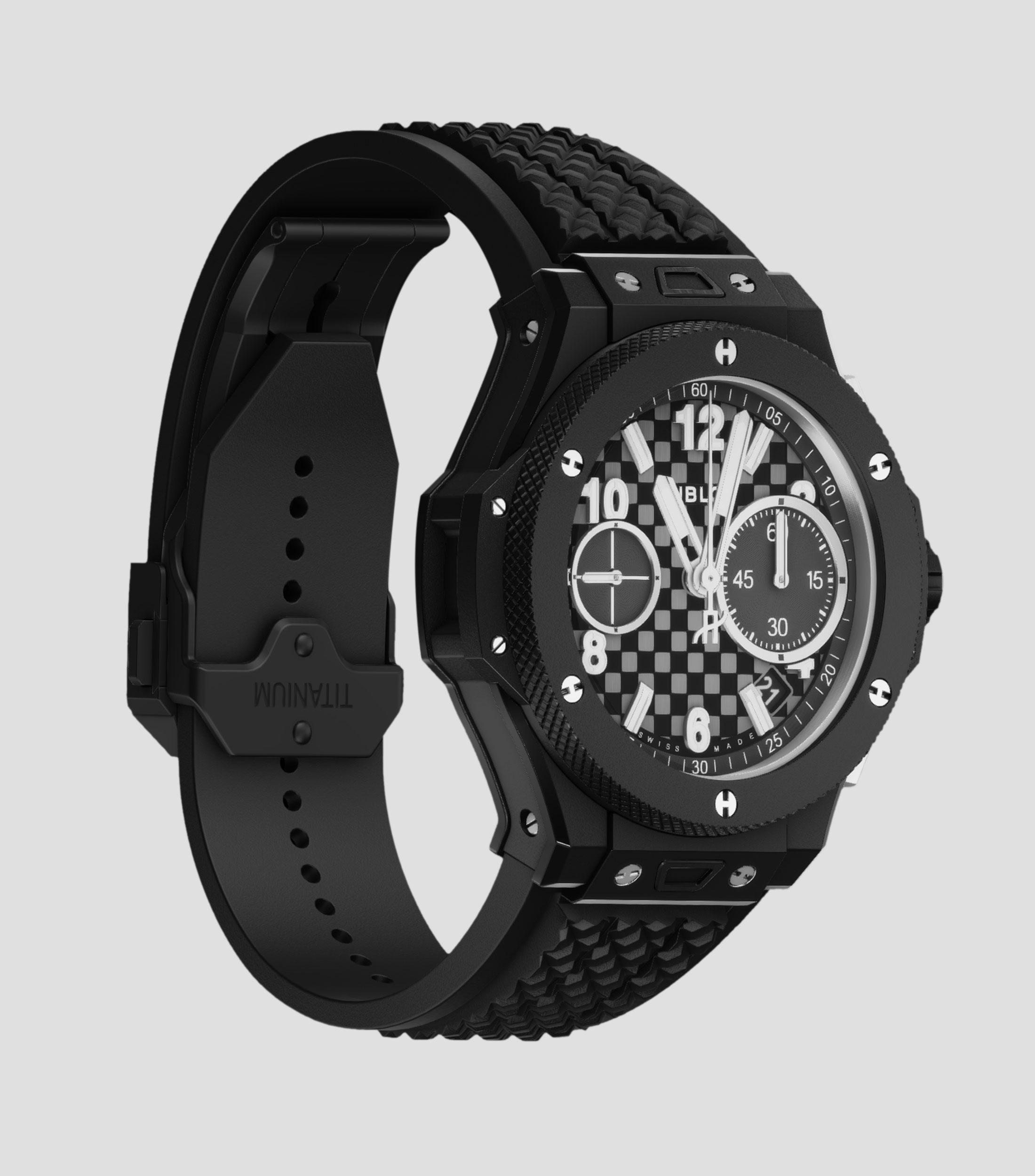 Reloj Unisex Big Bang Original Black Magic casual negro