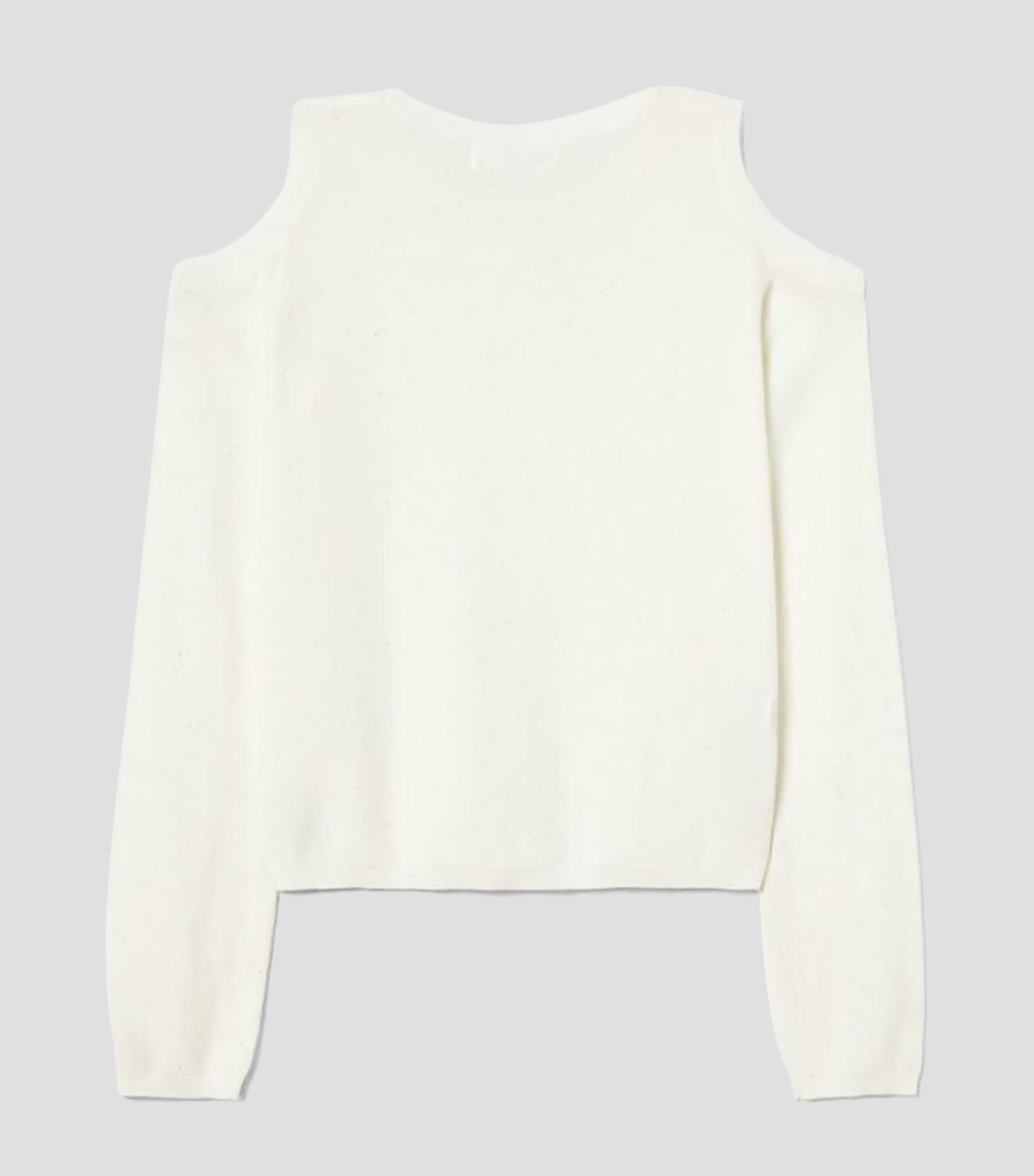 Suéter cuello redondo liso Mujer