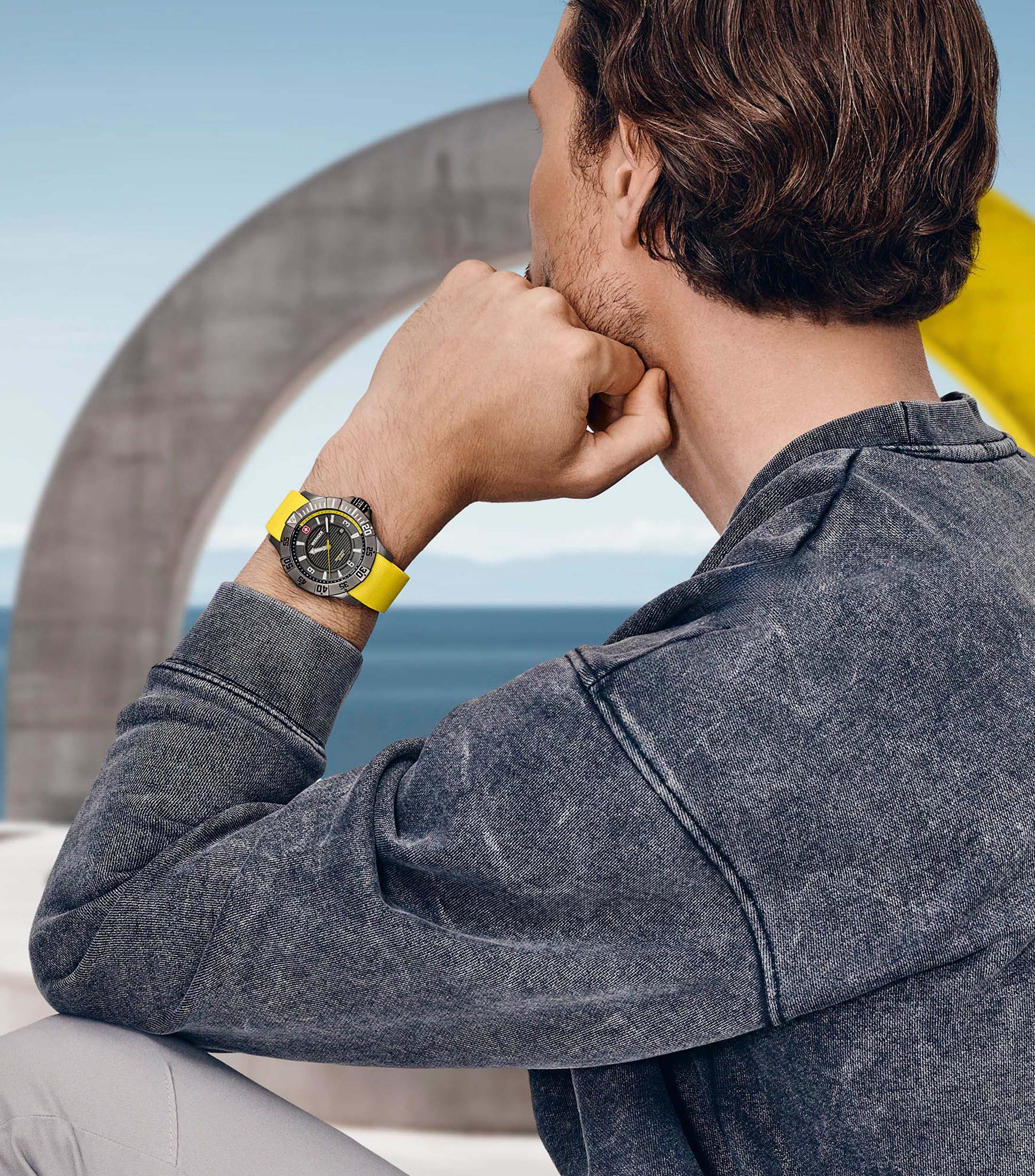 Reloj para Hombre Seaforce deportivo, Negro