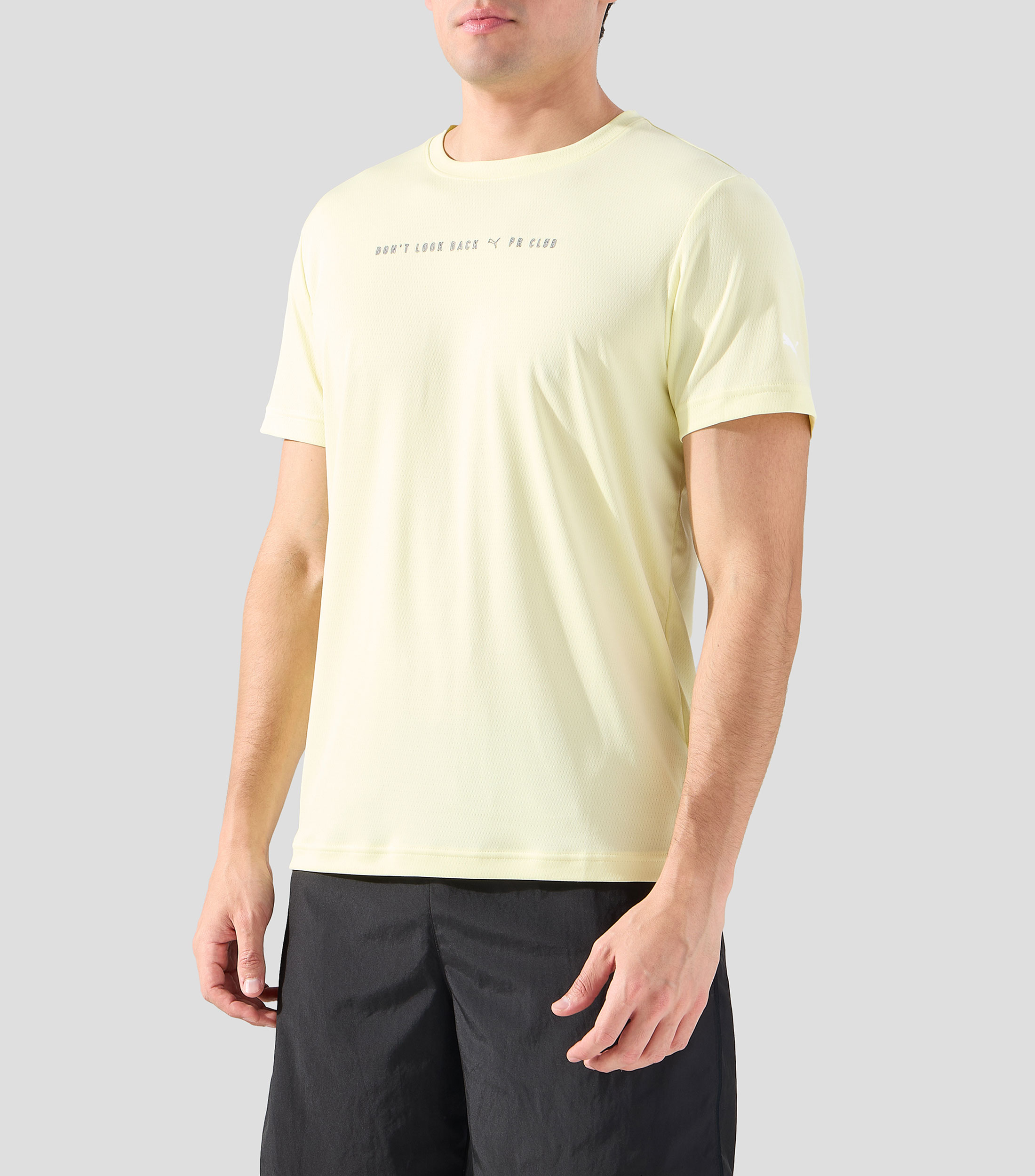 Playera para correr lisa Club Hombre