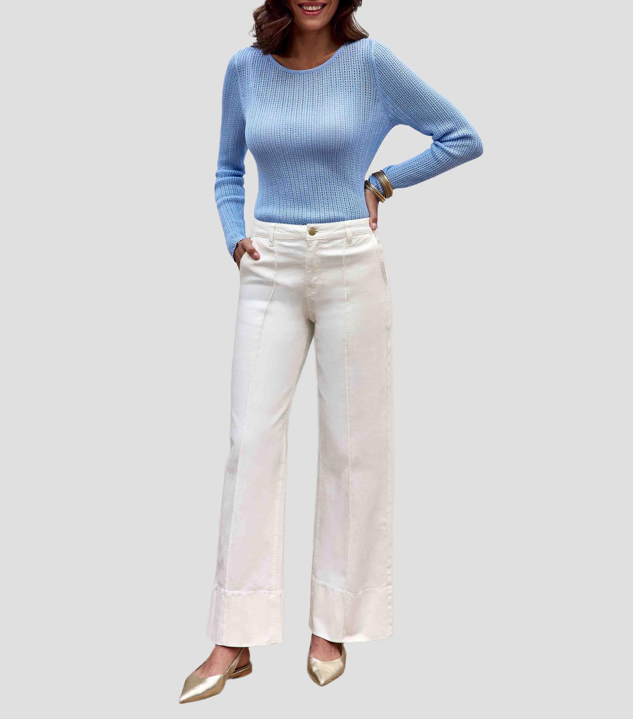 Jeans recto Mujer