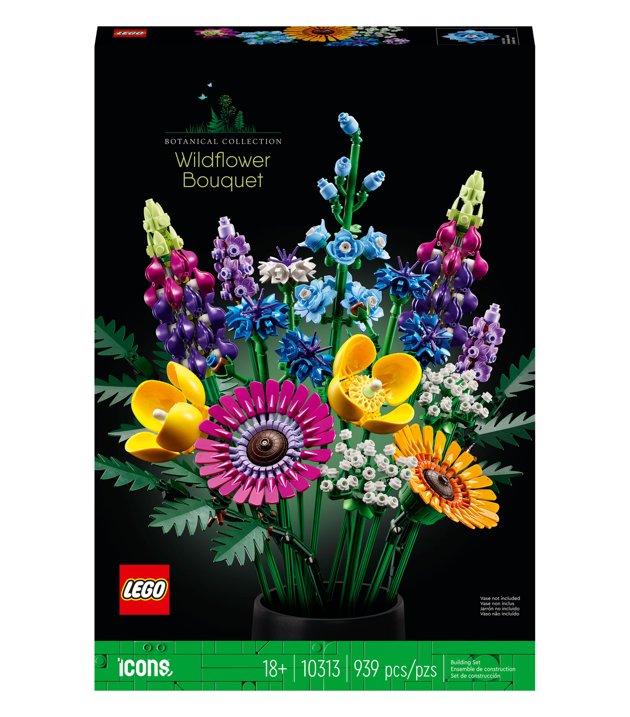 Lego Icons Ramo de Flores Silvestres 10313